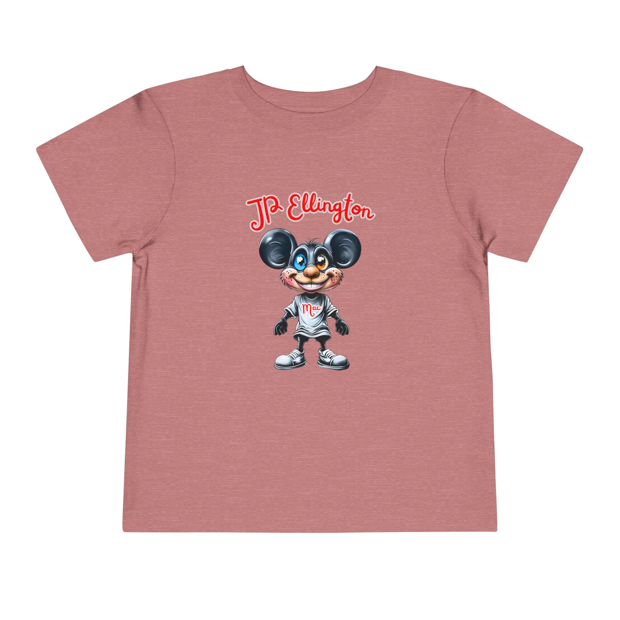 JP Ellington Cartoon Maus Charakter T-Shirt | Maus-Illustration im Vintage-Stil