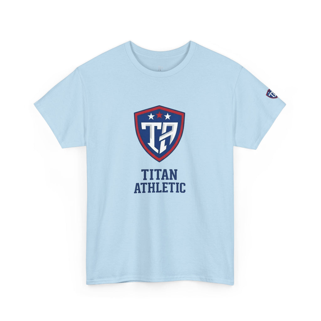 Titan Athleti Shield Tee | Sports Logo T-Shirt, School Team Apparel, JP Ellington