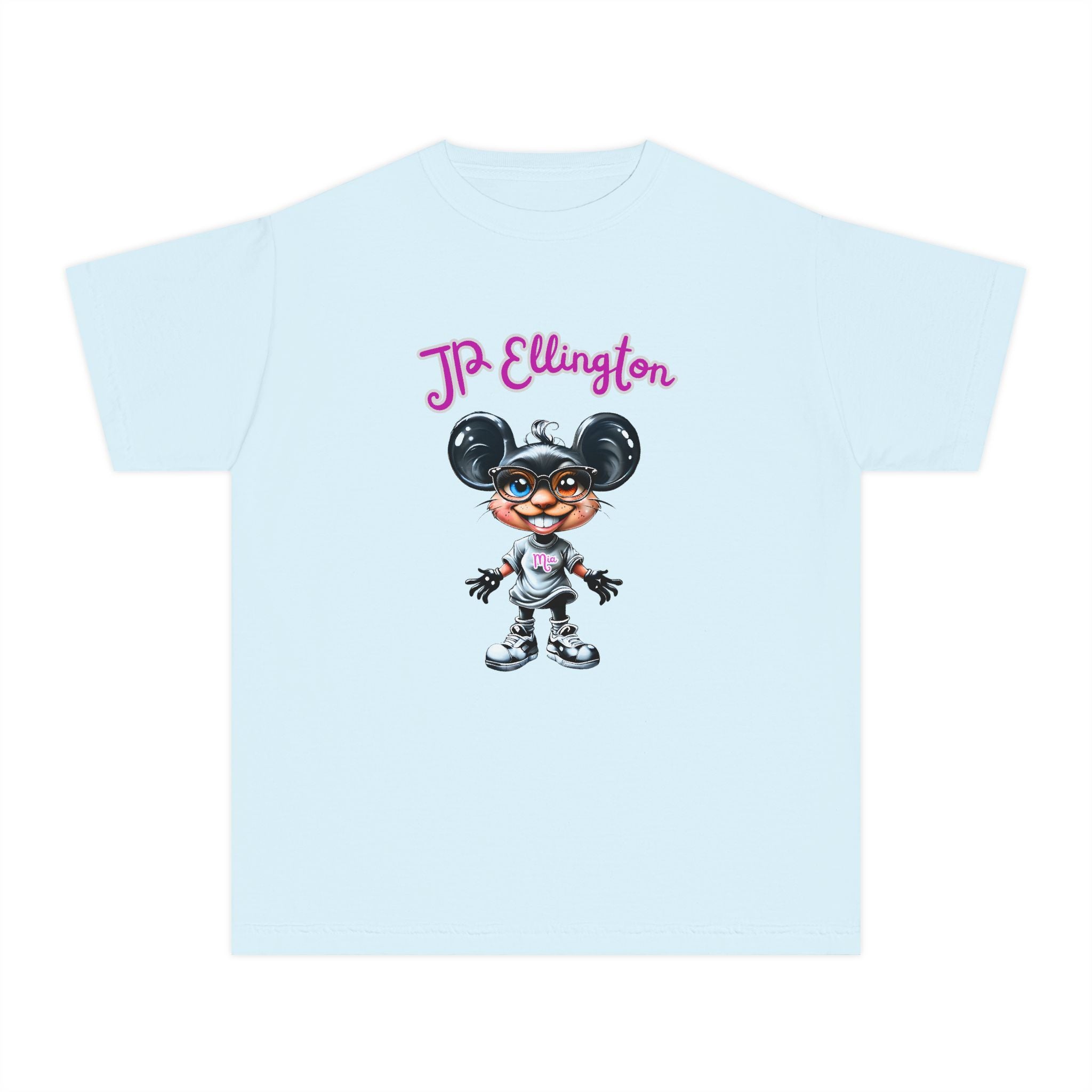 JP Ellington Maus Charakter T-Shirt | Niedliches Cartoon Kinder-Shirt