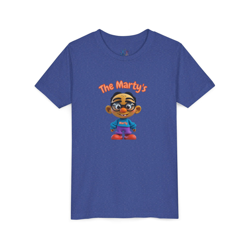 The Marty's Kid Character T-Shirt | Youth Tee, Cartoon Boy Design