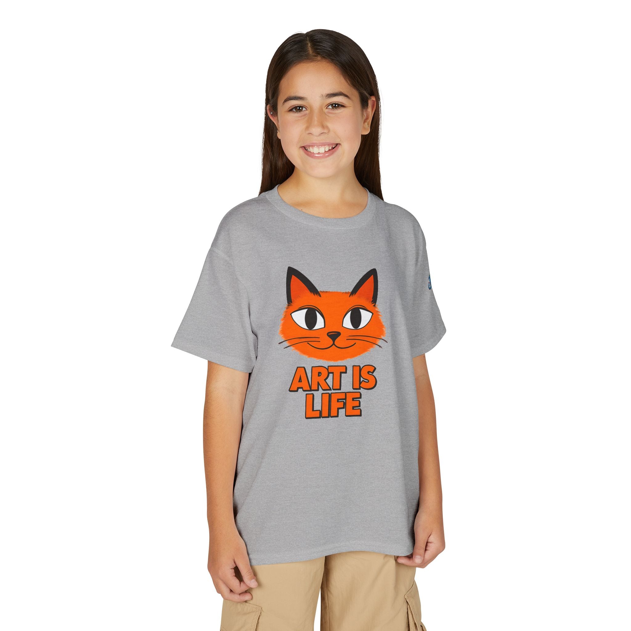 Art Is Life Youth T-Shirt | Kids Graphic Tee, JPE Kids Edition