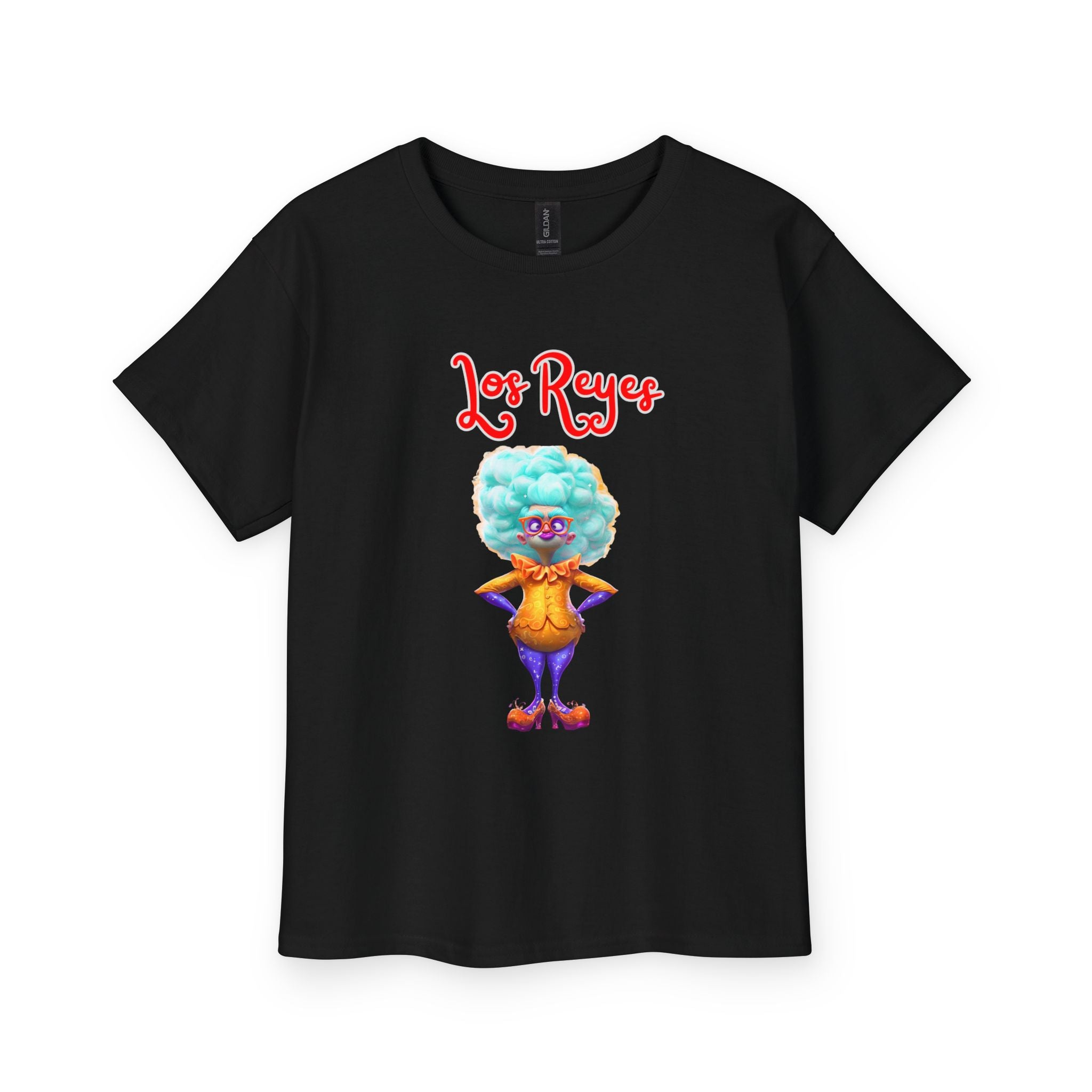 Los Reyes character graphic Tee | JPE Kids cotton t-shirt