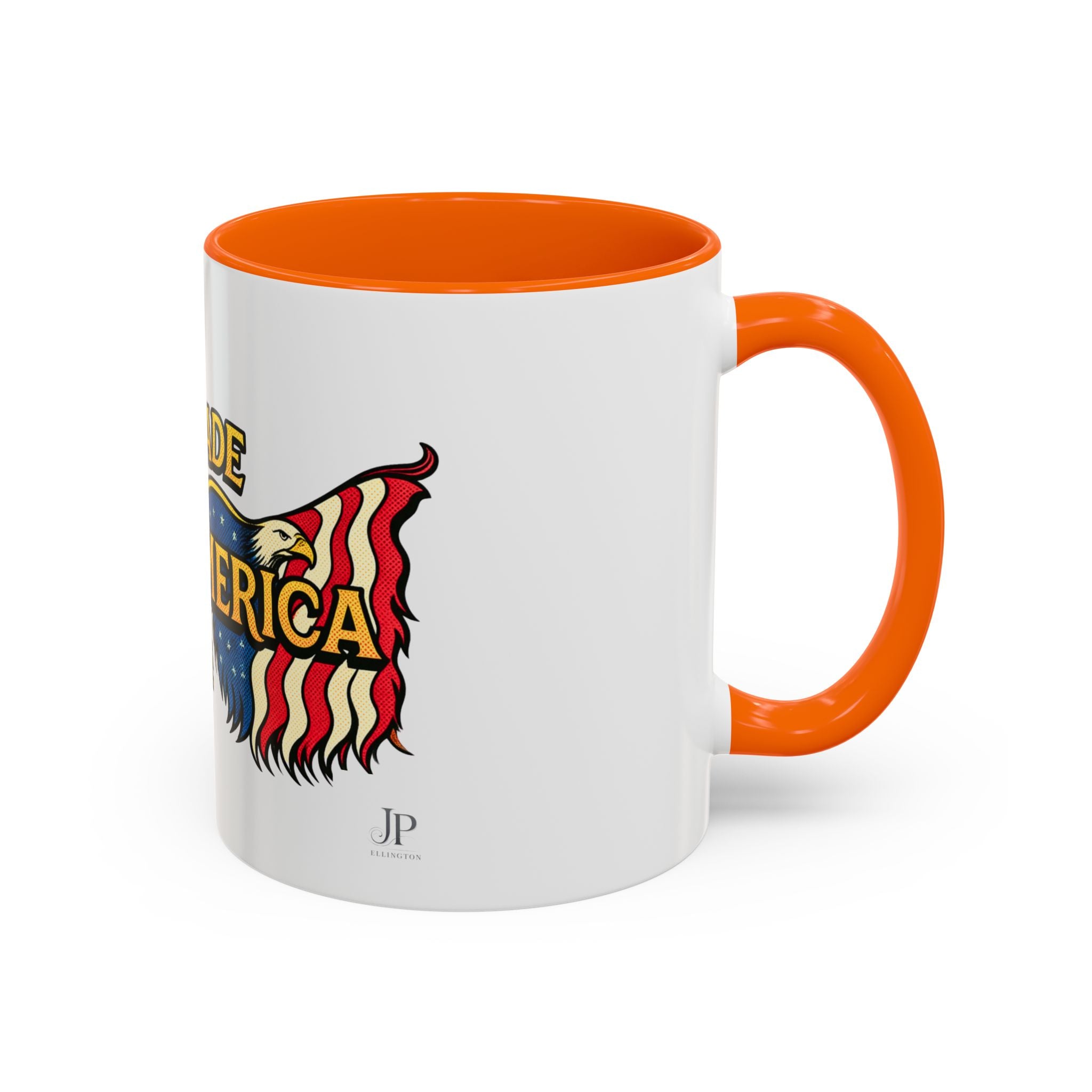 Freedom Made America Eagle Mug | Route 66 Americana Coffee Cup