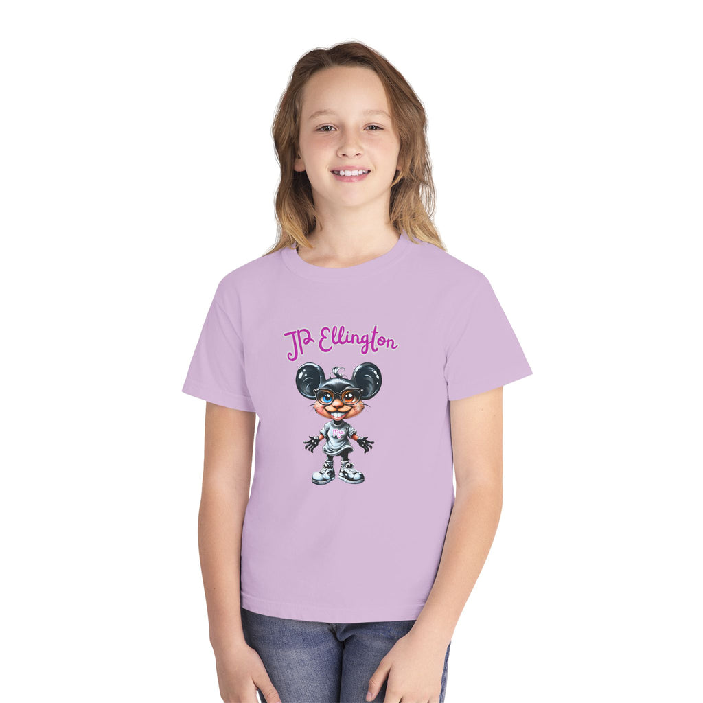 JP Ellington Mouse Character Tee | Cute Cartoon Kid Shirt
