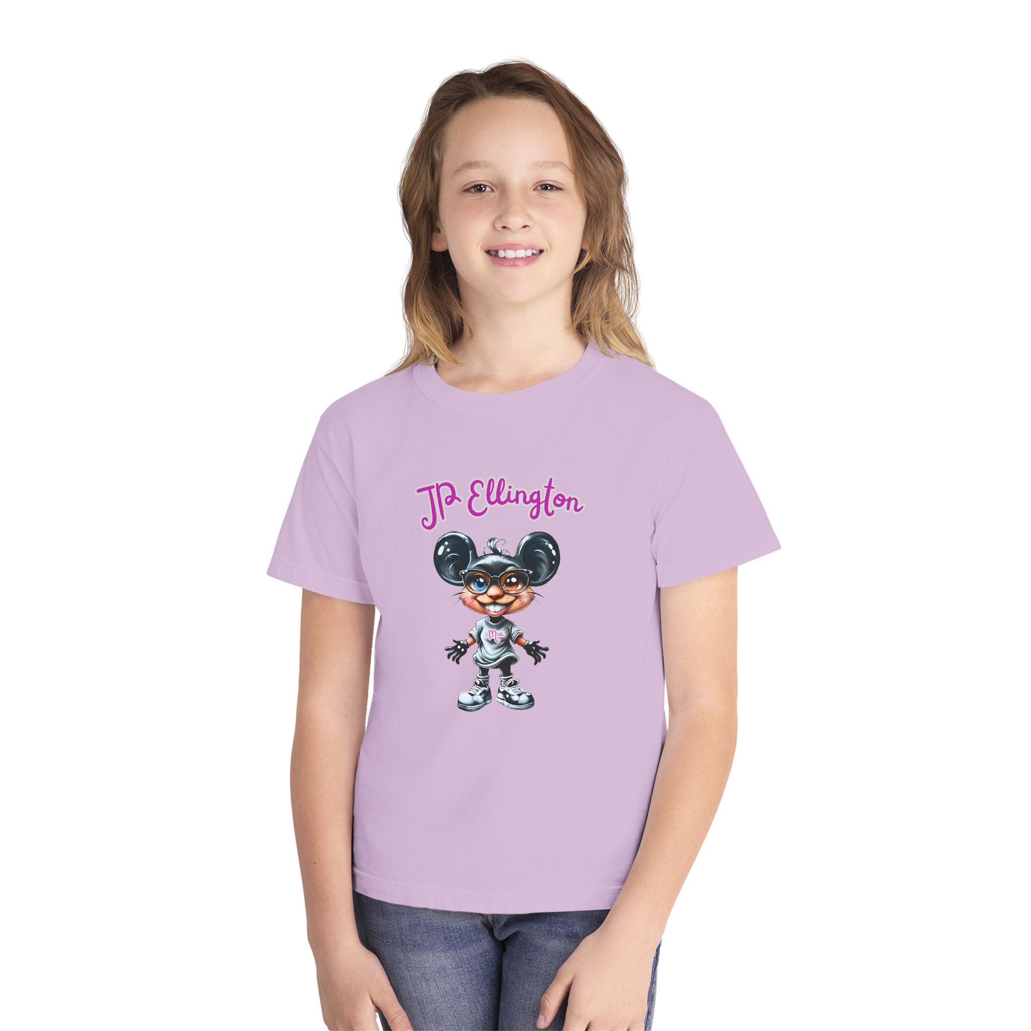 JP Ellington Mouse Character Tee | Cute Cartoon Kid Shirt
