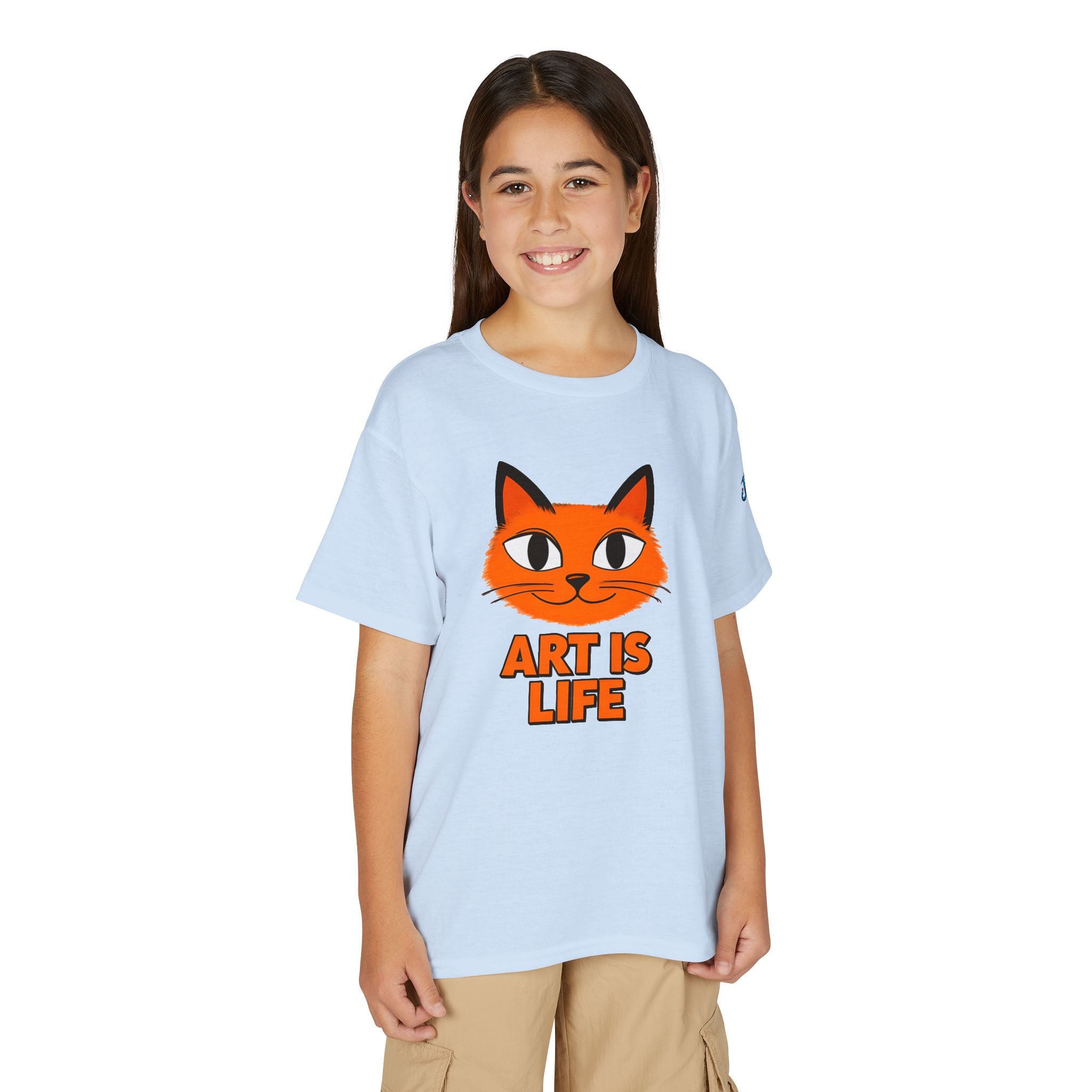 Art Is Life Youth T-Shirt | Kids Graphic Tee, JPE Kids Edition