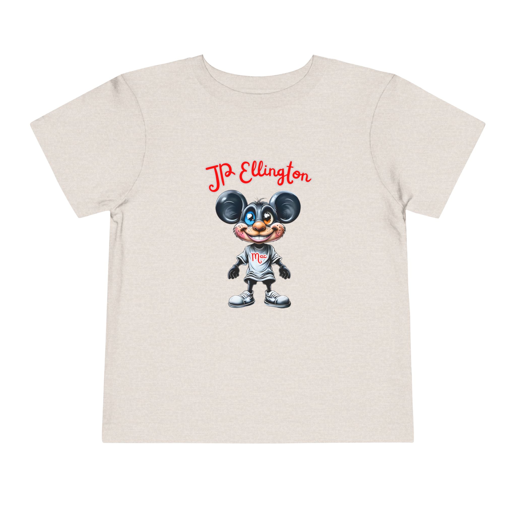 JP Ellington Cartoon Maus Charakter T-Shirt | Maus-Illustration im Vintage-Stil