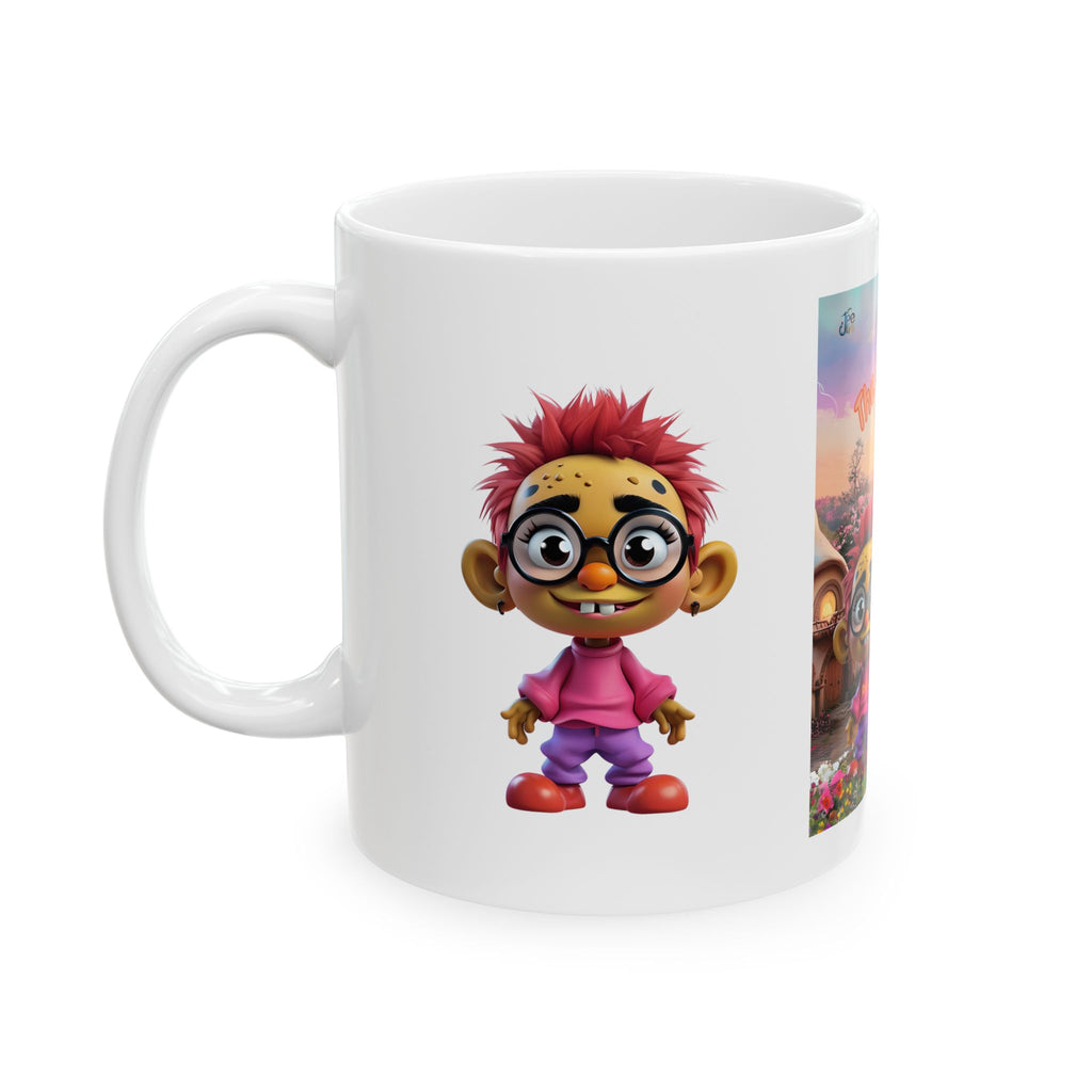 The Martys cartoon characters Mug | personalized family name ceramic mug
