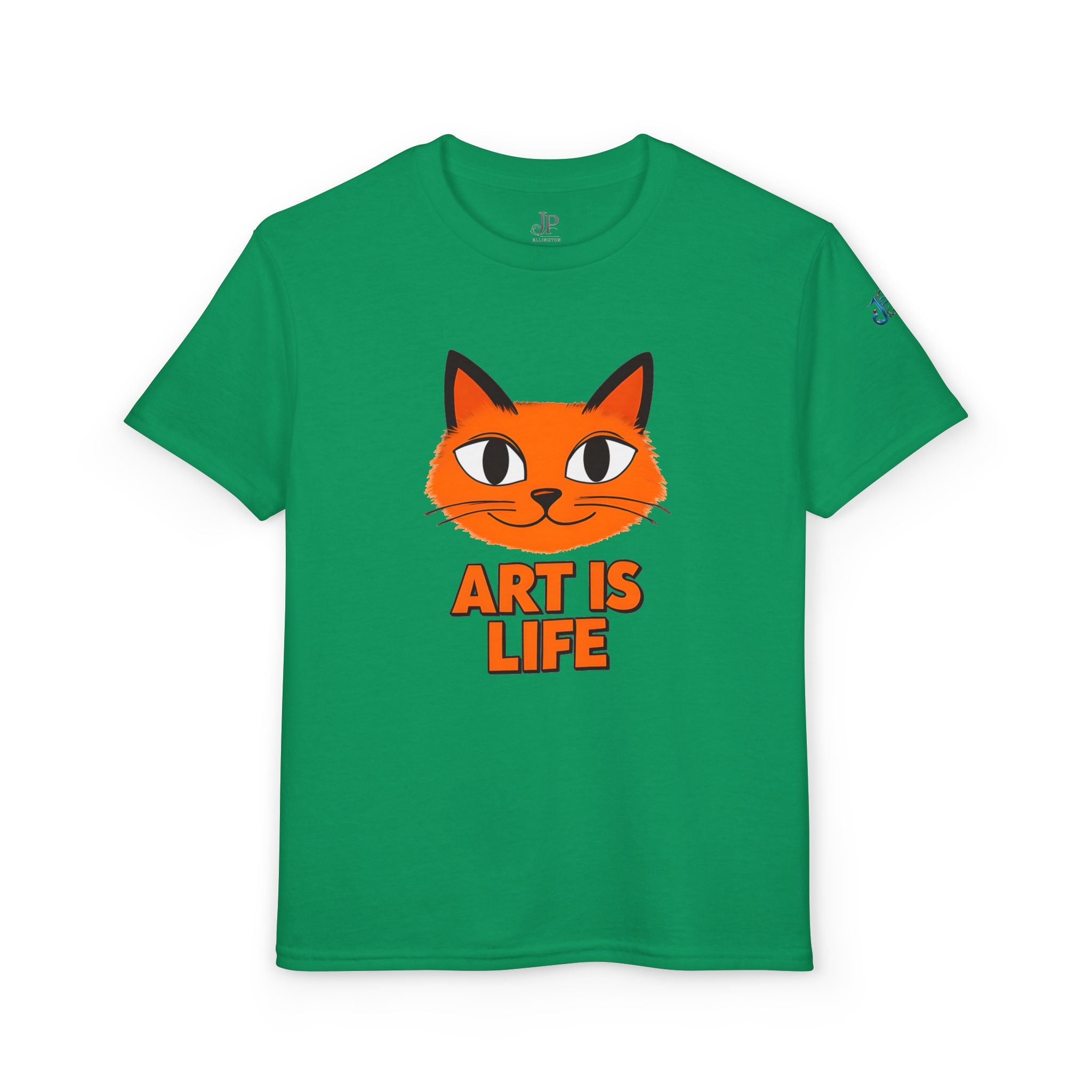 Art Is Life T-Shirt für Jugendliche | Grafik-T-Shirt für Kinder, JPE Kids Edition