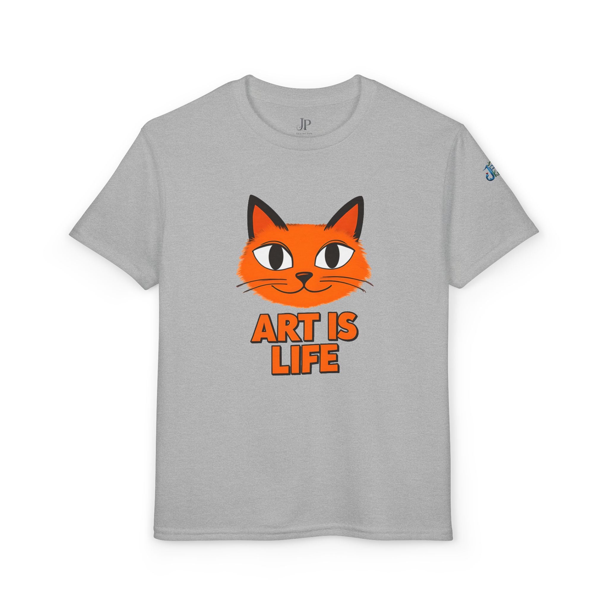Art Is Life T-Shirt für Jugendliche | Grafik-T-Shirt für Kinder, JPE Kids Edition