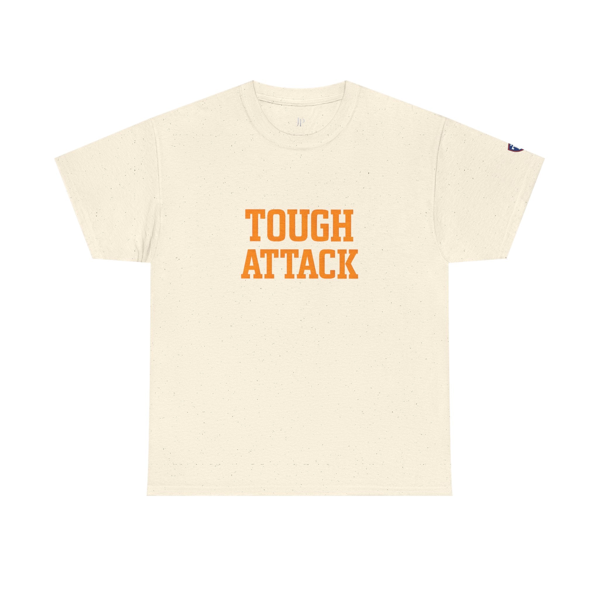 Tough Attack T-Shirt | Sportslogan, Retro College-Schriftzug, Titan Athletic, JP Ellington