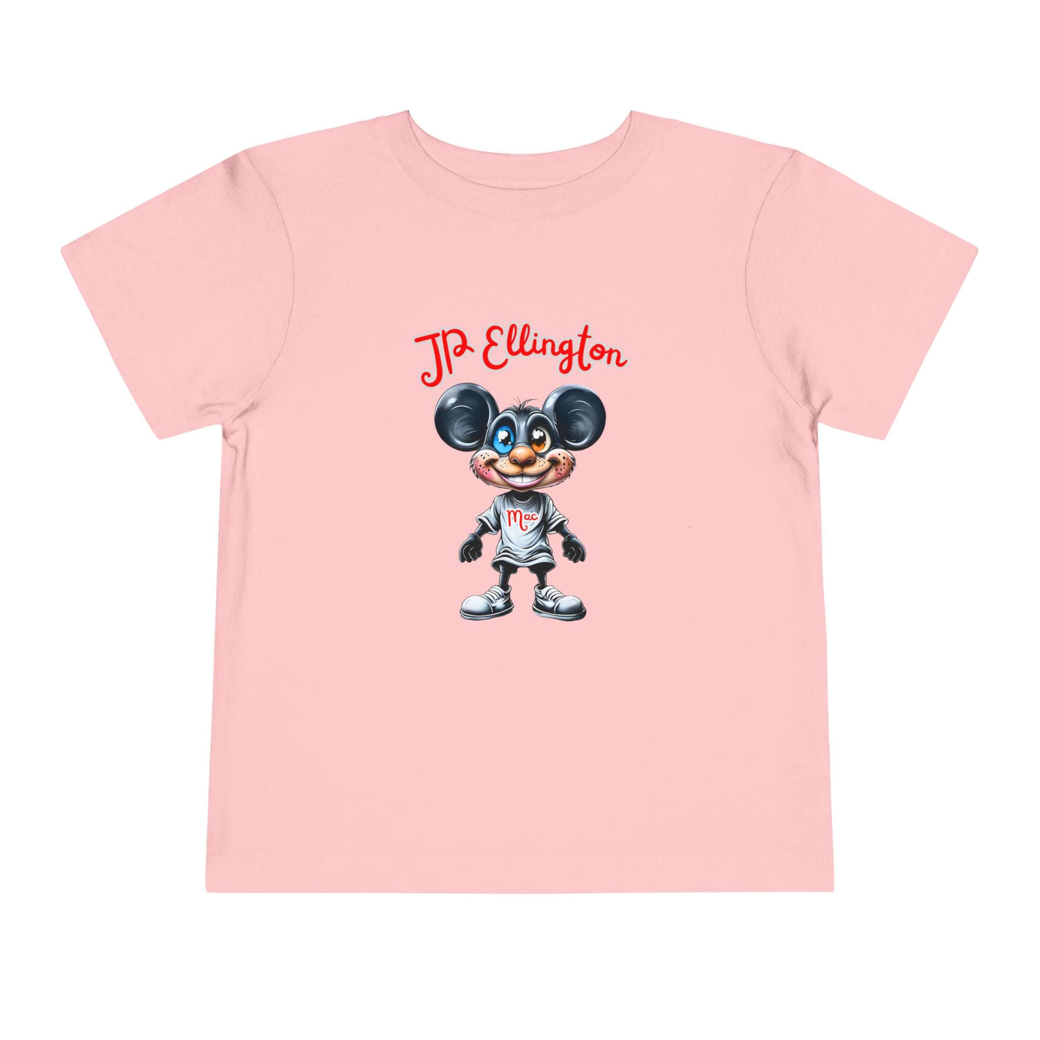 JP Ellington Cartoon Maus Charakter T-Shirt | Maus-Illustration im Vintage-Stil