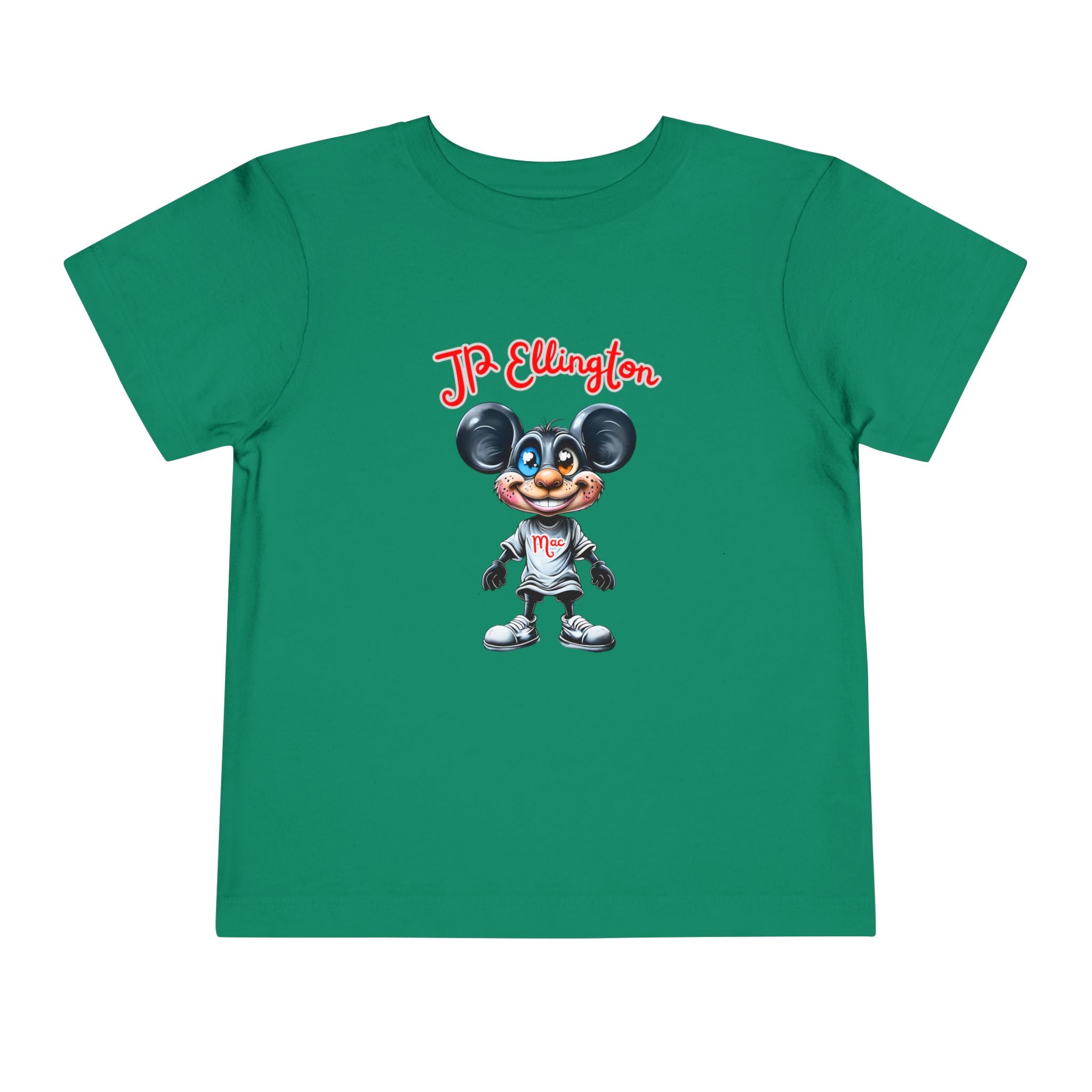 JP Ellington Cartoon Maus Charakter T-Shirt | Maus-Illustration im Vintage-Stil