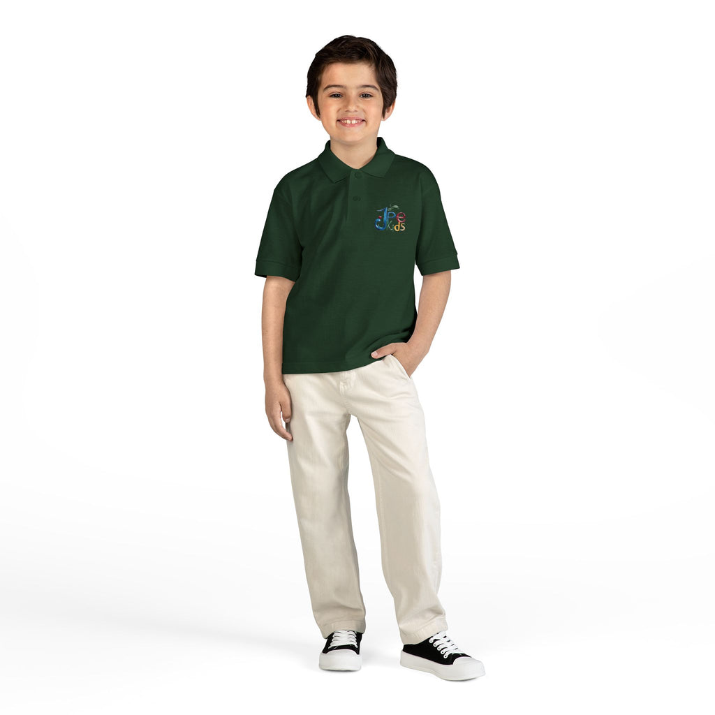 Colorful Kids Polo | Embroidered Hope Logo, JPE Kids