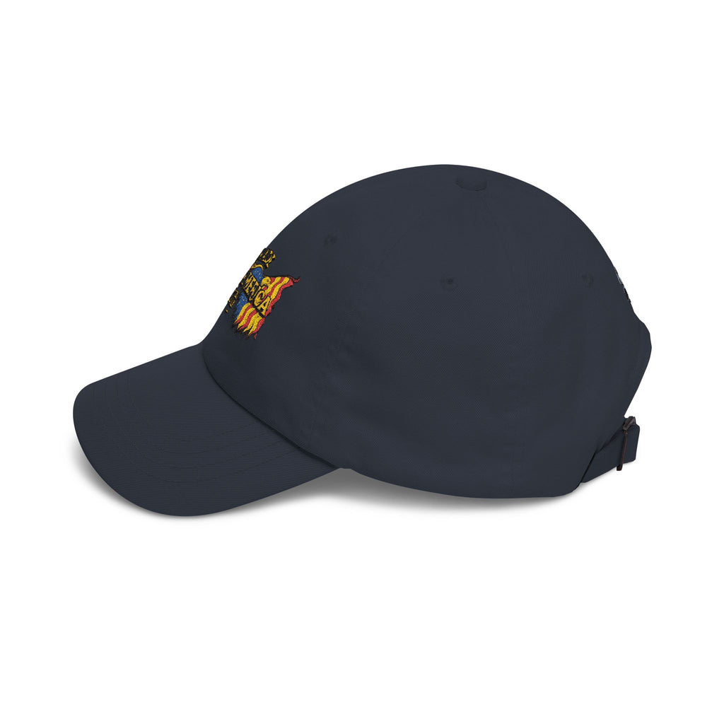 Freedom Made America Route 66 Map Dad Cap | Patriotic USA Flag Embroidered