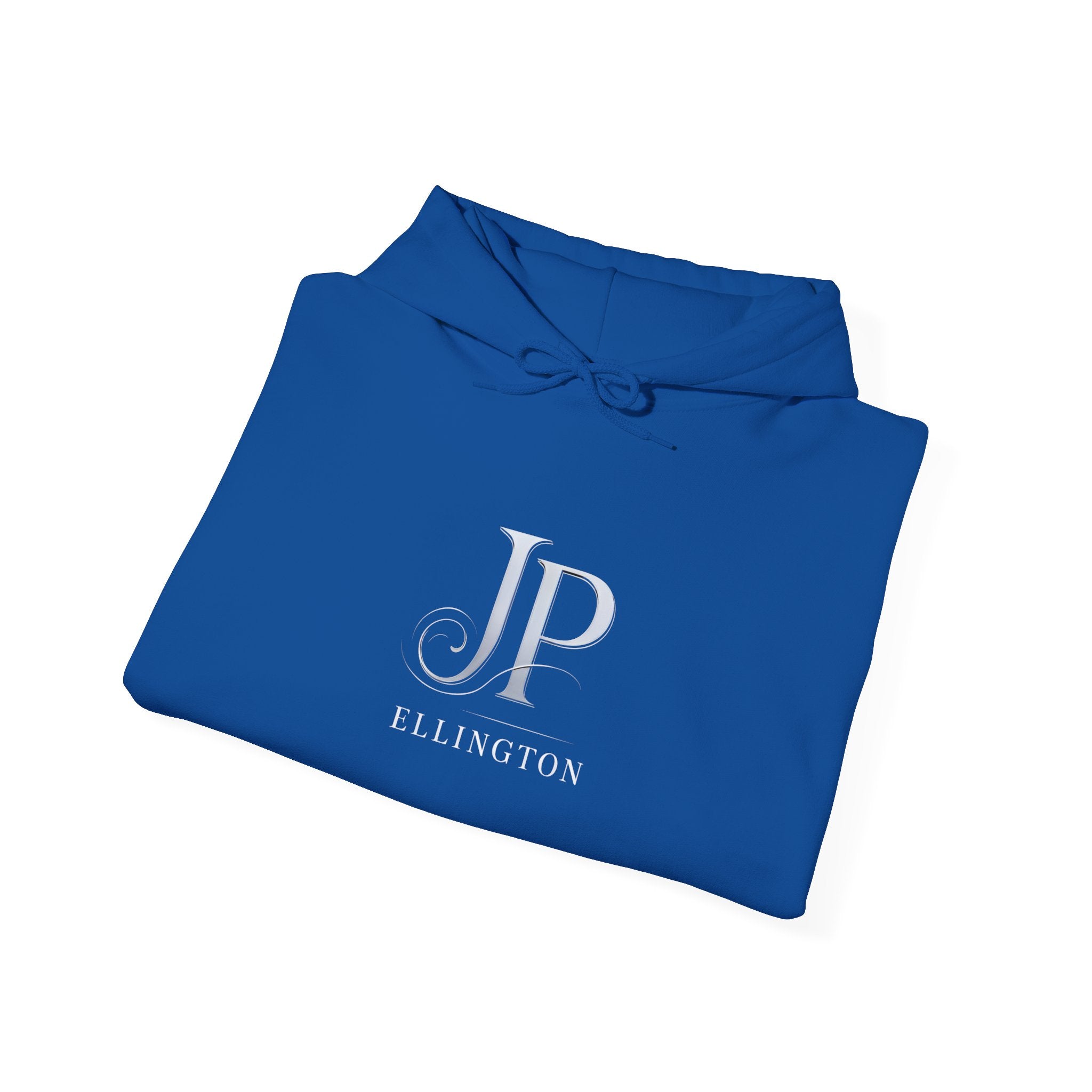 JP Ellington Hoodie | Elegant Initials Logo Sweatshirt