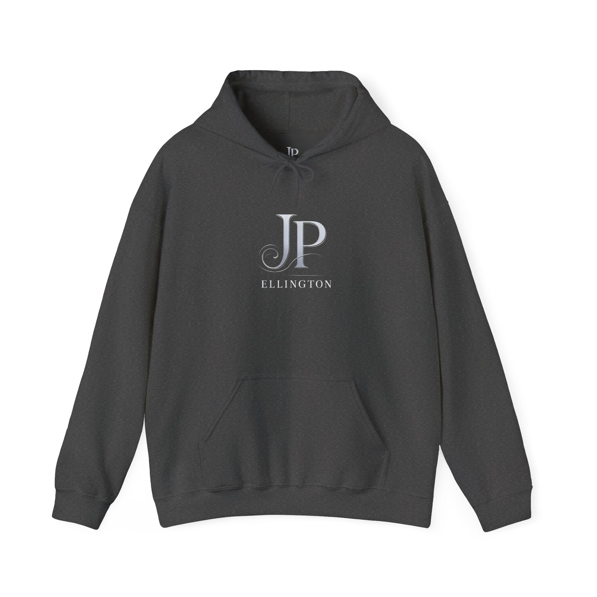 JP Ellington Hoodie | Elegant Initials Logo Sweatshirt