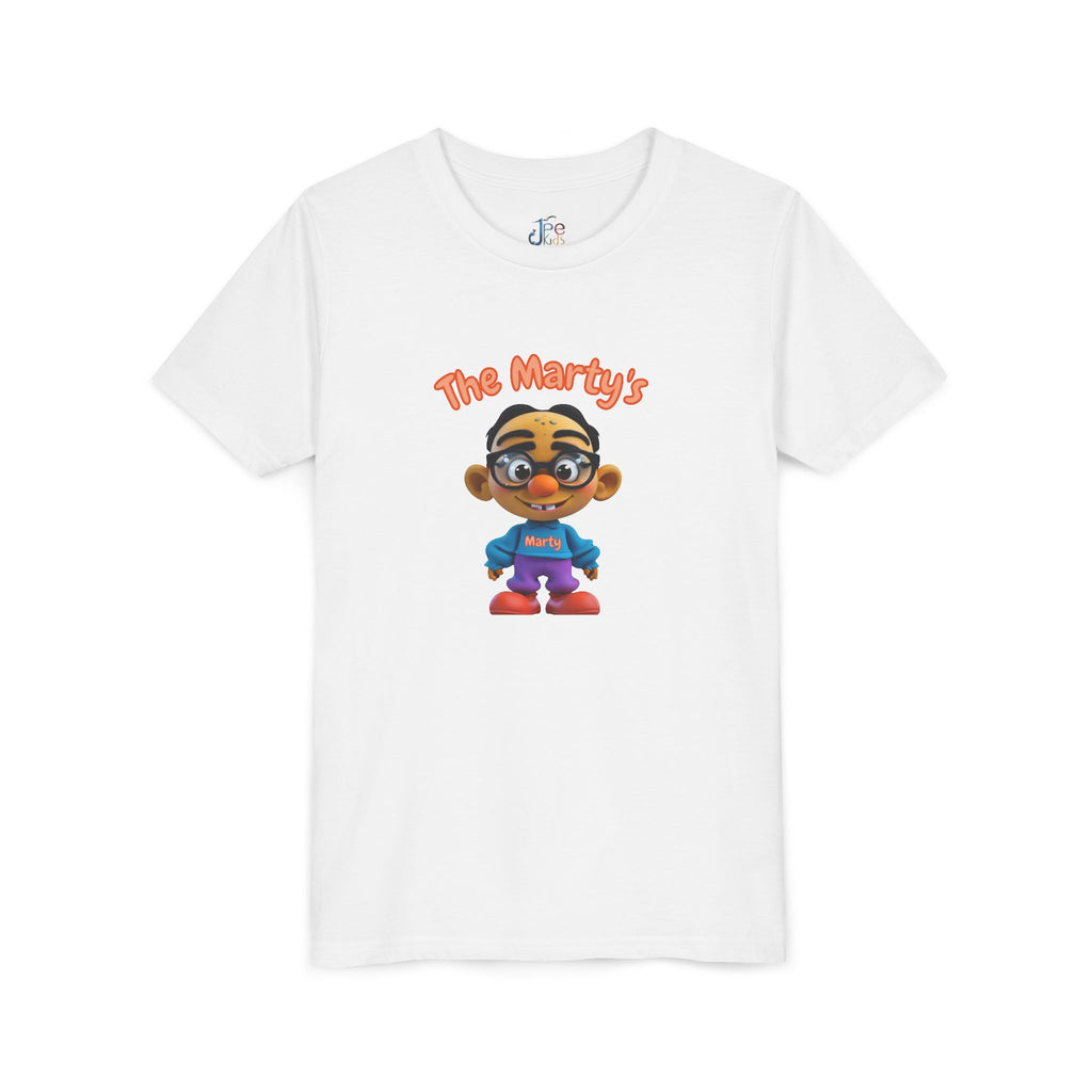 The Marty's Kid Character T-Shirt | Youth Tee, Cartoon Boy Design