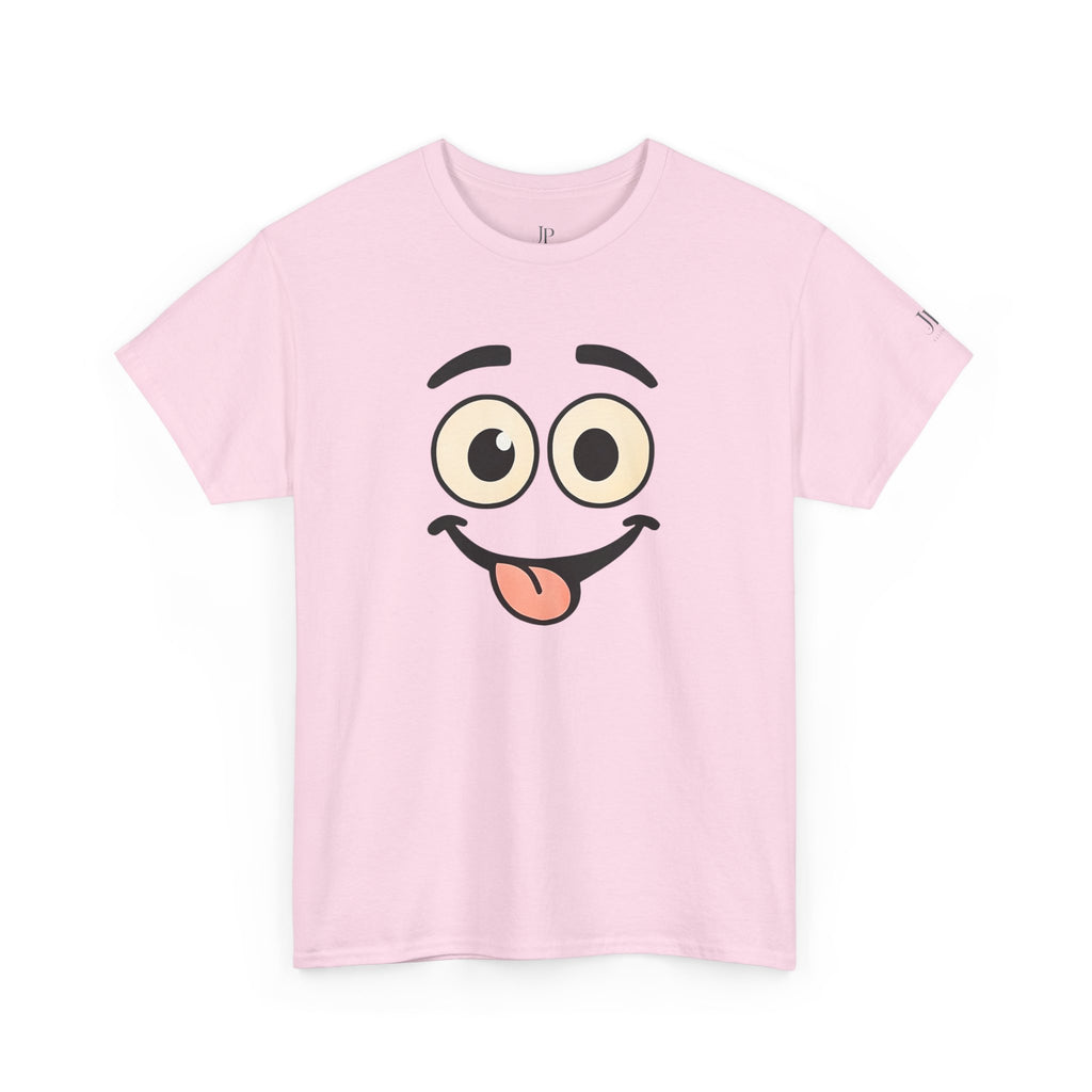 Goofy Smiley Face T-Shirt | Cute Tongue-Out Emoji Tee, JP Ellington Edition