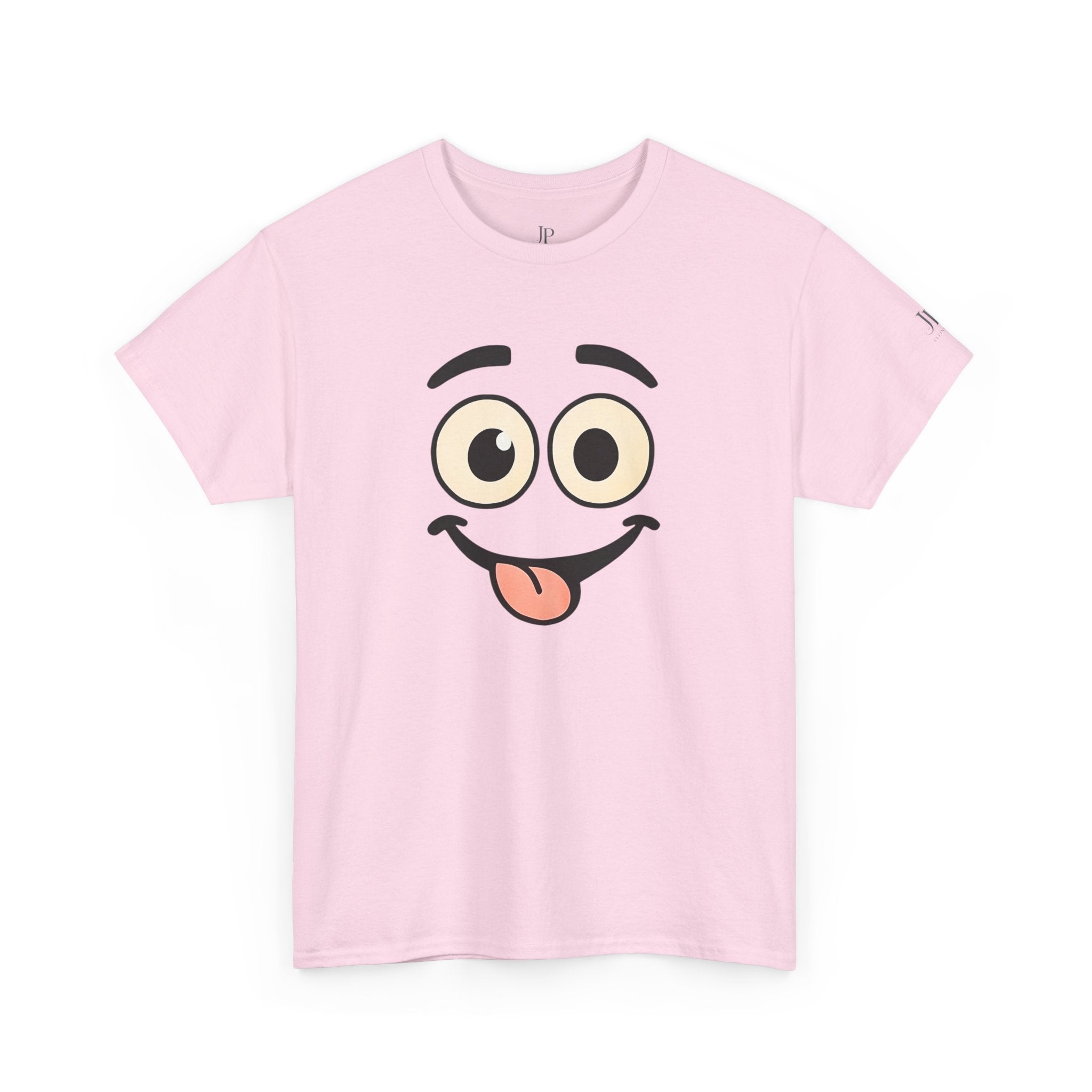 Goofy Smiley Face T-Shirt | Cute Tongue-Out Emoji Tee, JP Ellington Edition