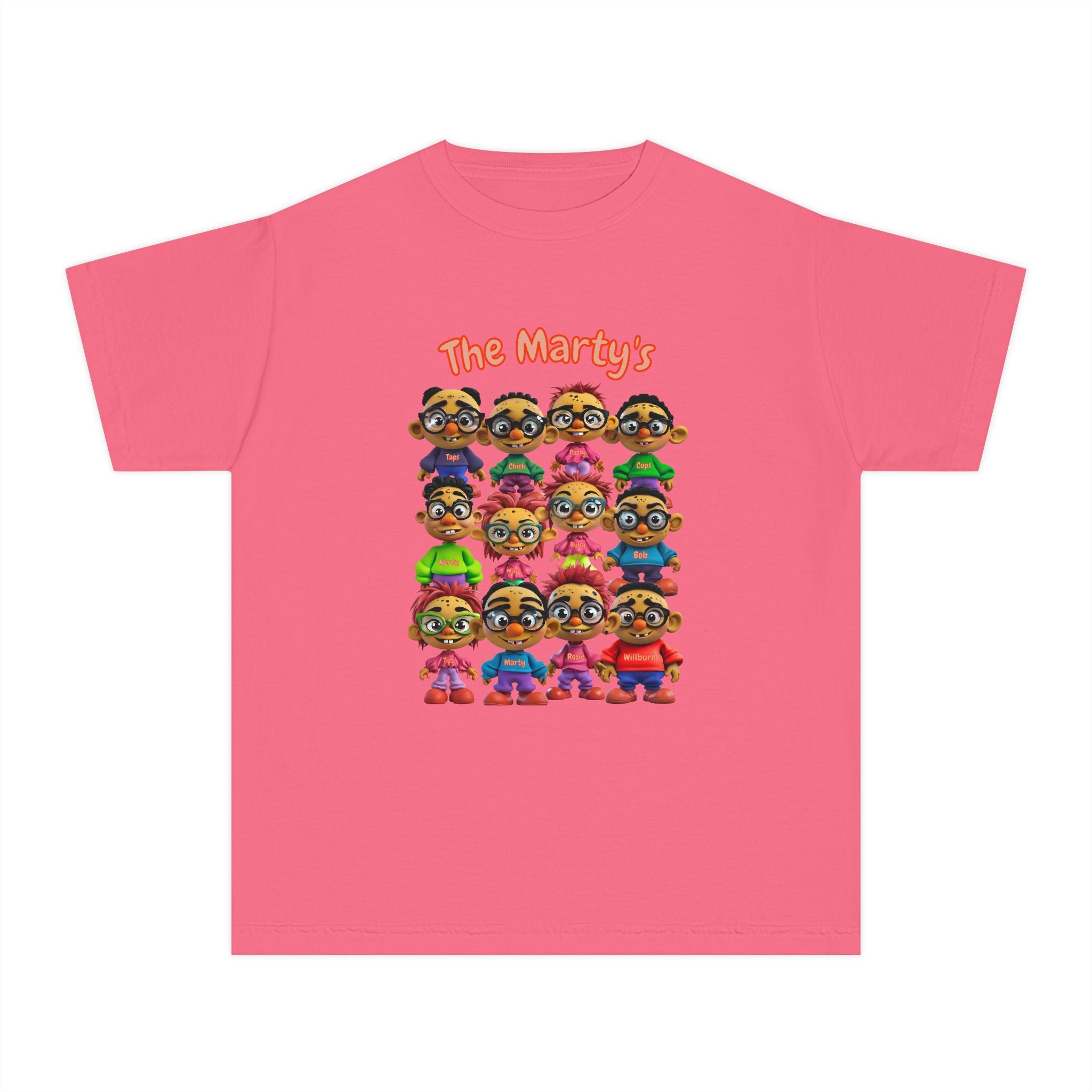 The Martys Cartoon T-Shirt | JPE Kids Graphic Character Shirt