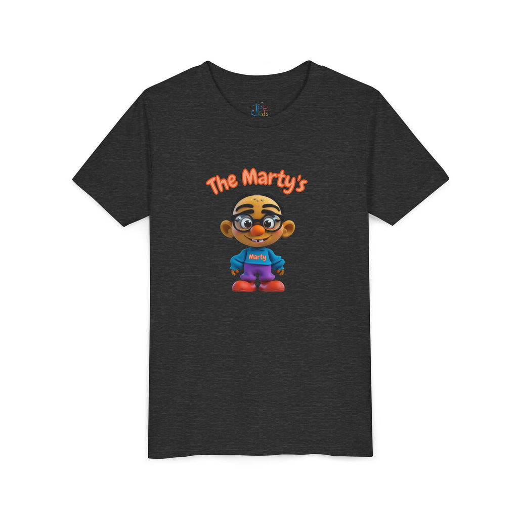 The Marty's Kid Character T-Shirt | Youth Tee, Cartoon Boy Design