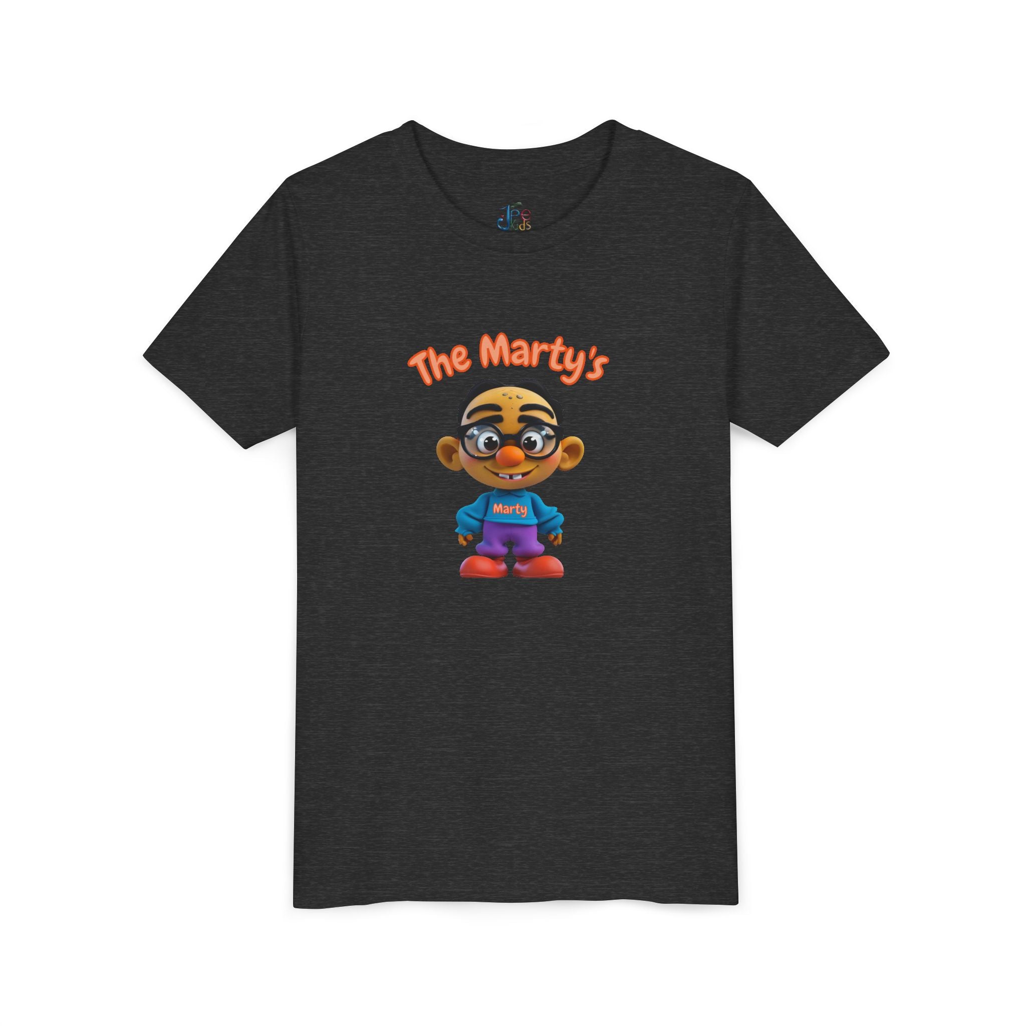 The Marty's Kid Character T-Shirt | Youth Tee, Cartoon Boy Design