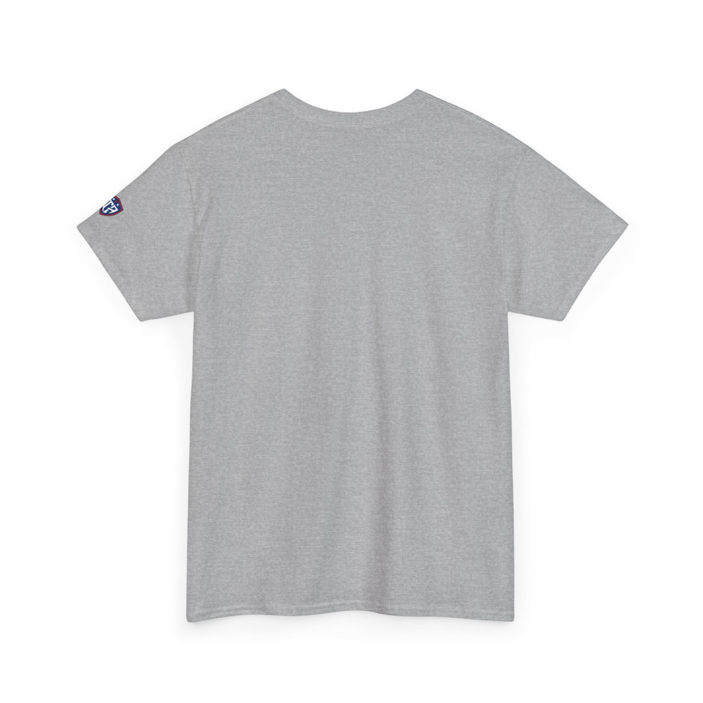 Tough Attack Tee | Sports Slogan, Retro College Lettering, Titan Athletic, JP Ellington