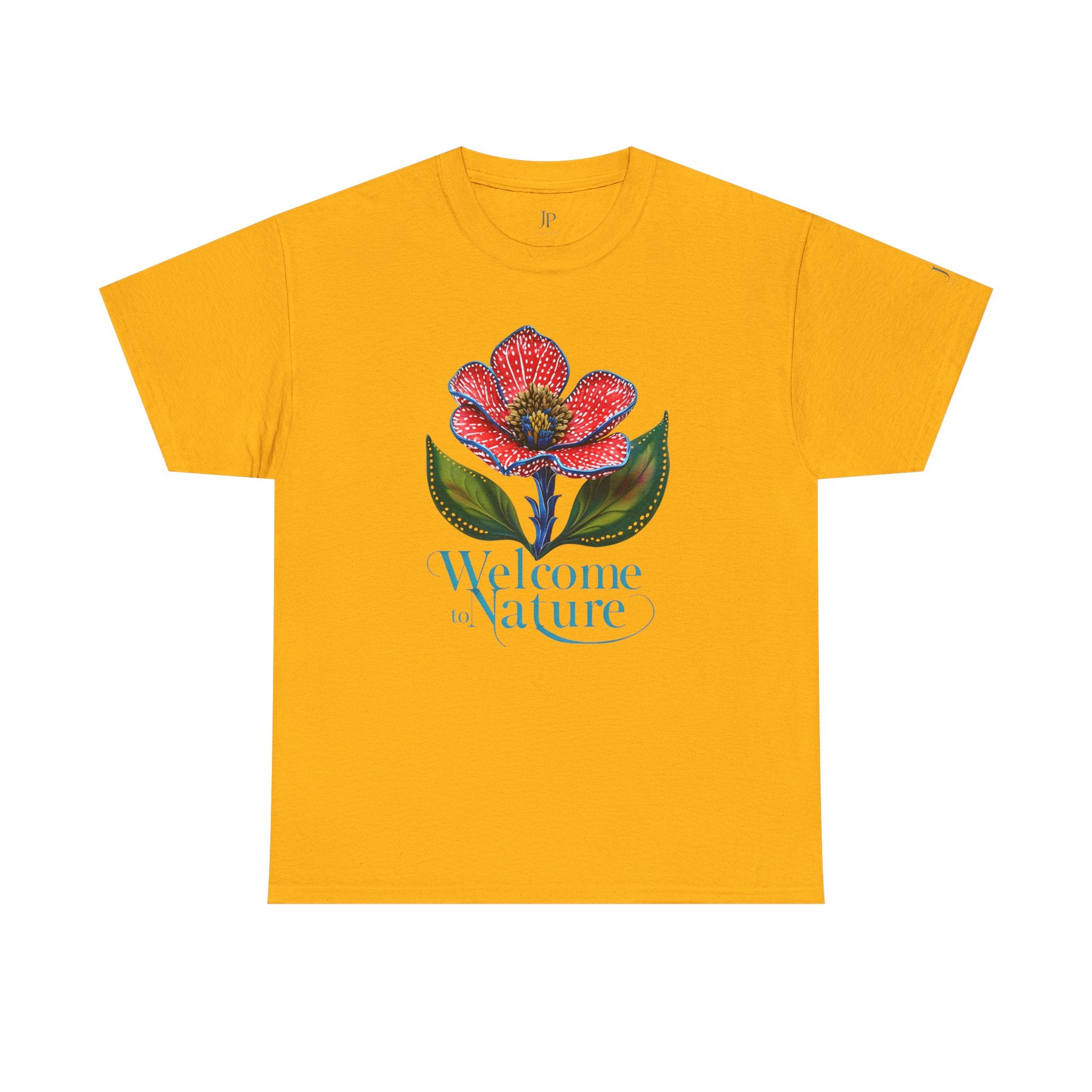 Willkommen zu Nature Floral Graphic Tee | Illustration Rote Blume, JP Ellington Edition