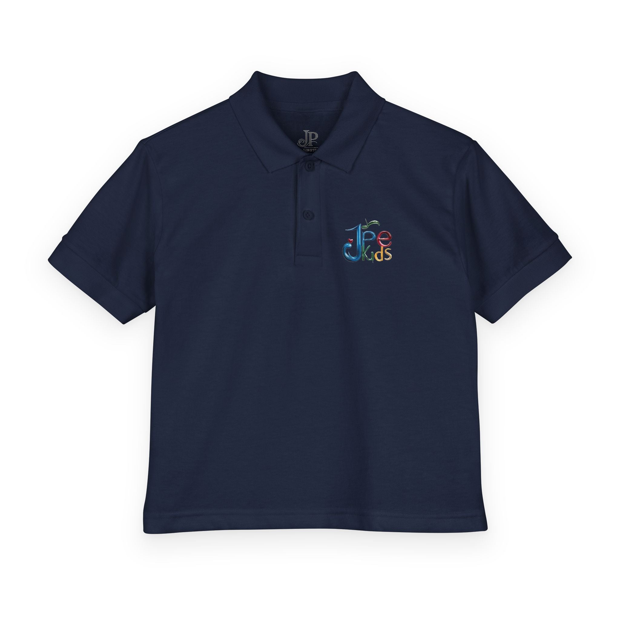 Buntes Kinder-Poloshirt | Besticktes Hope-Logo, JPE Kids