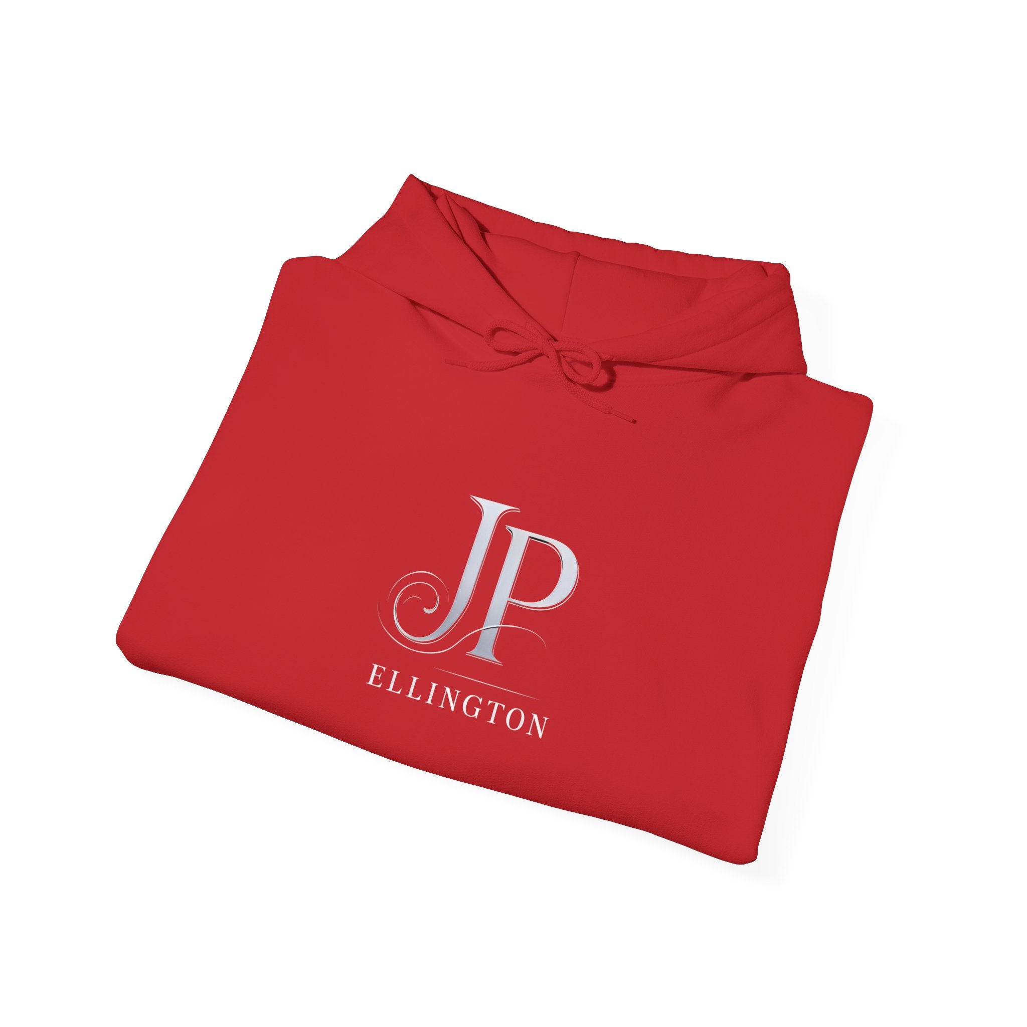 JP Ellington Hoodie | Elegant Initials Logo Sweatshirt