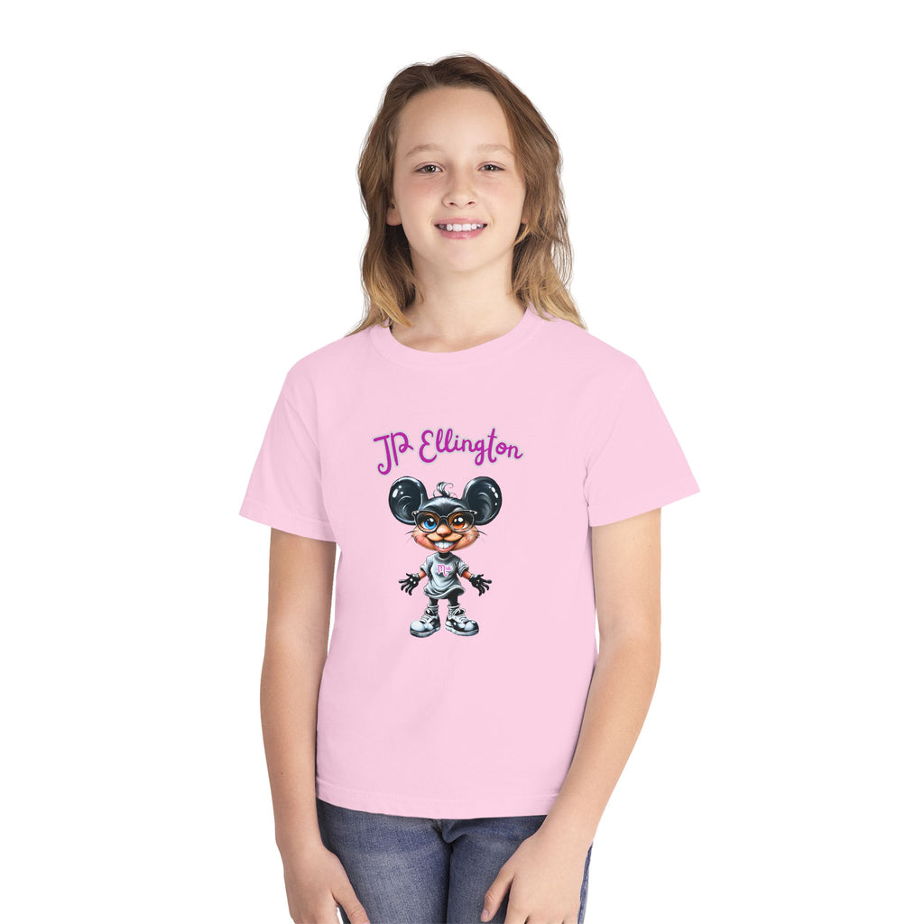 JP Ellington Mouse Character Tee | Cute Cartoon Kid Shirt