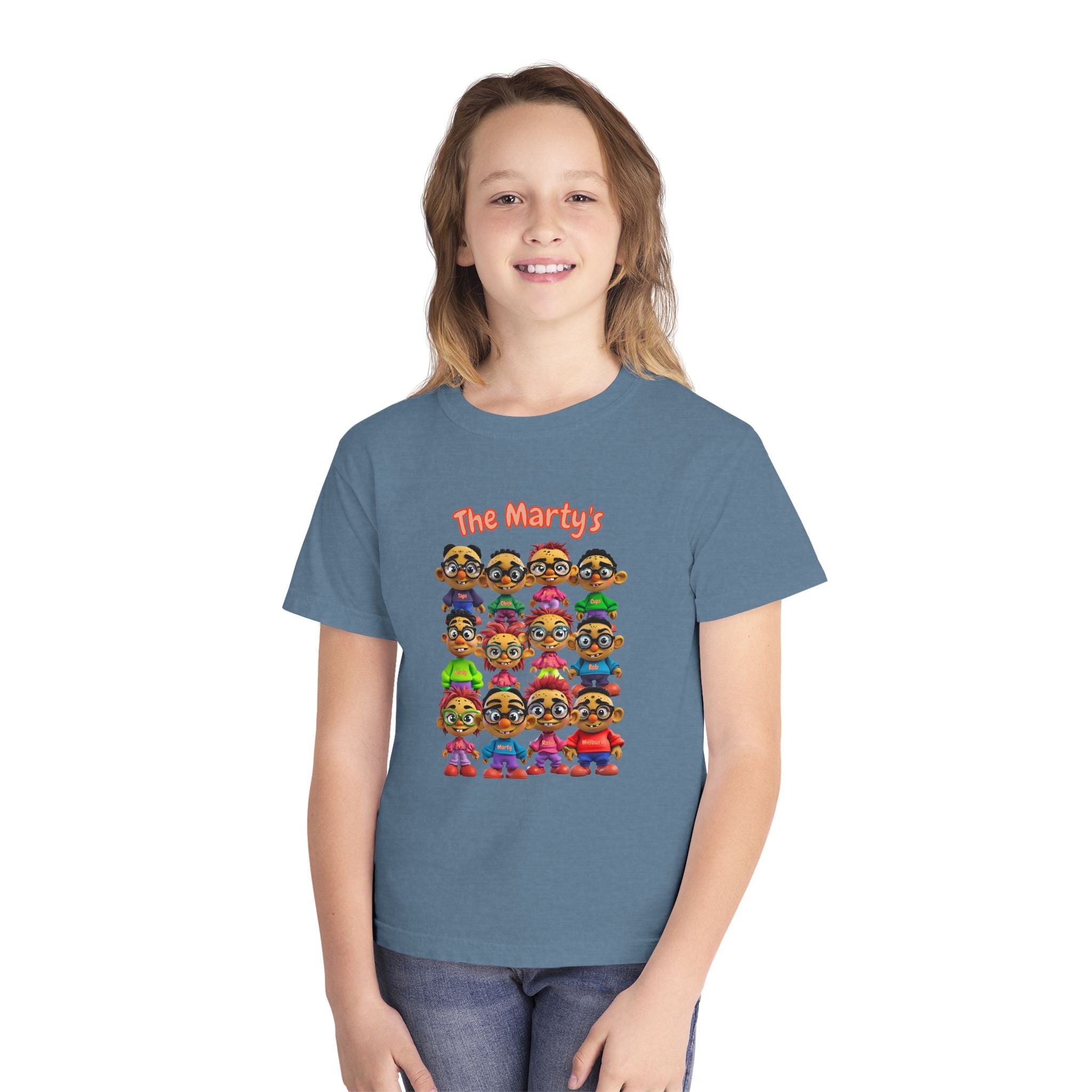 The Martys Cartoon T-Shirt | JPE Kids Graphic Character Shirt