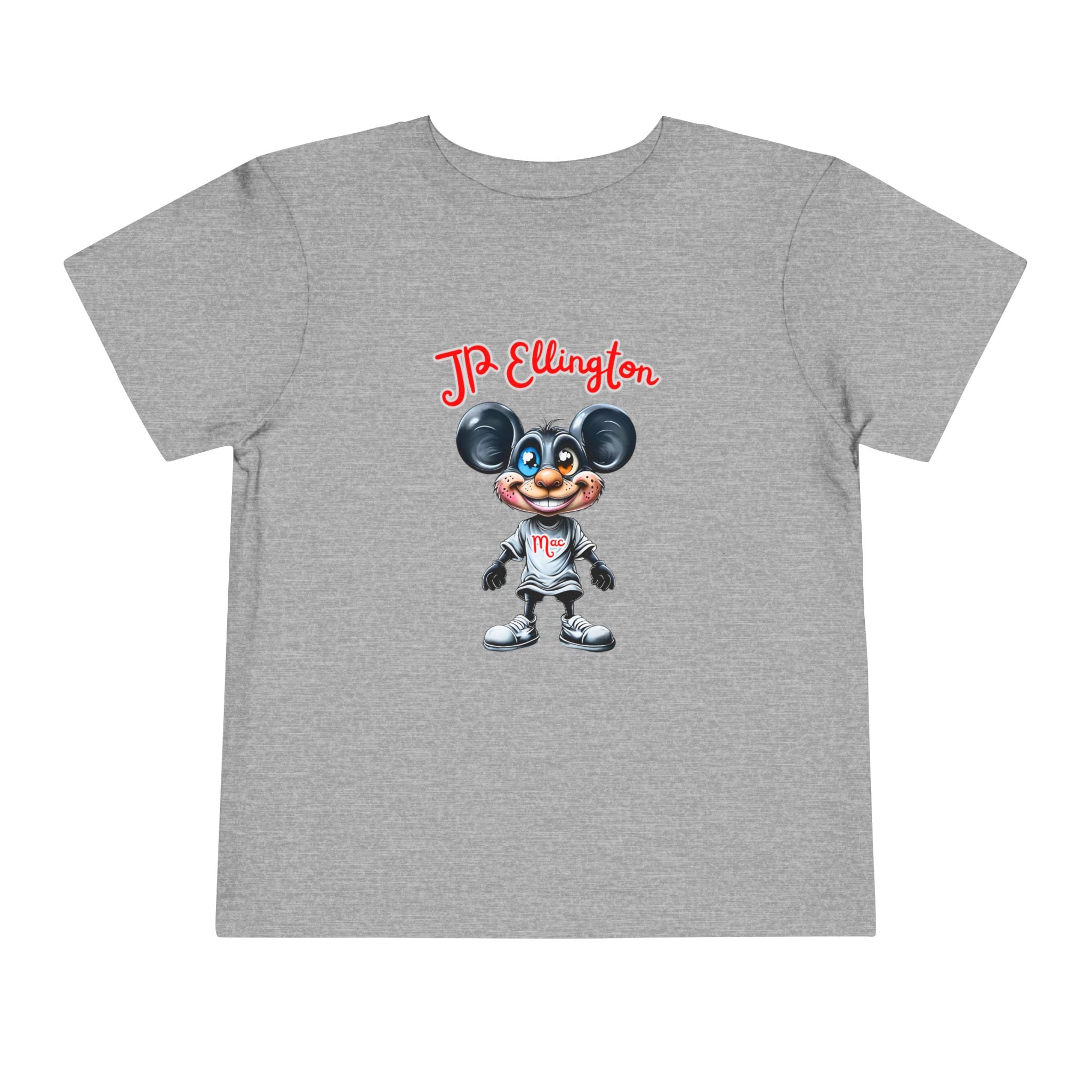 JP Ellington Cartoon Maus Charakter T-Shirt | Maus-Illustration im Vintage-Stil