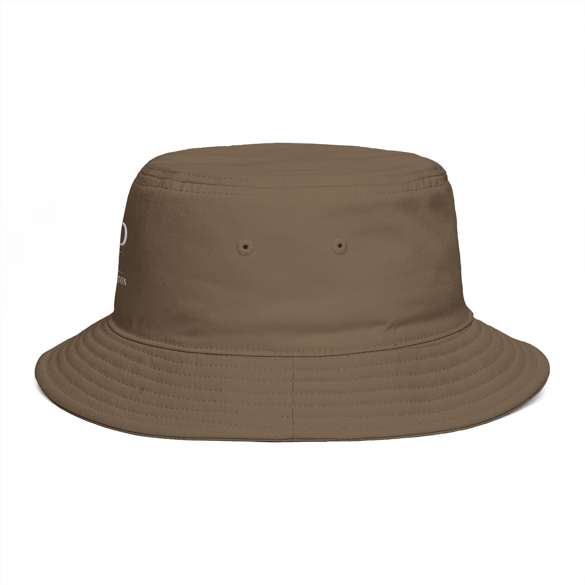 JP Ellington Embroidered Bucket Hat | Personalized Initials, Brown