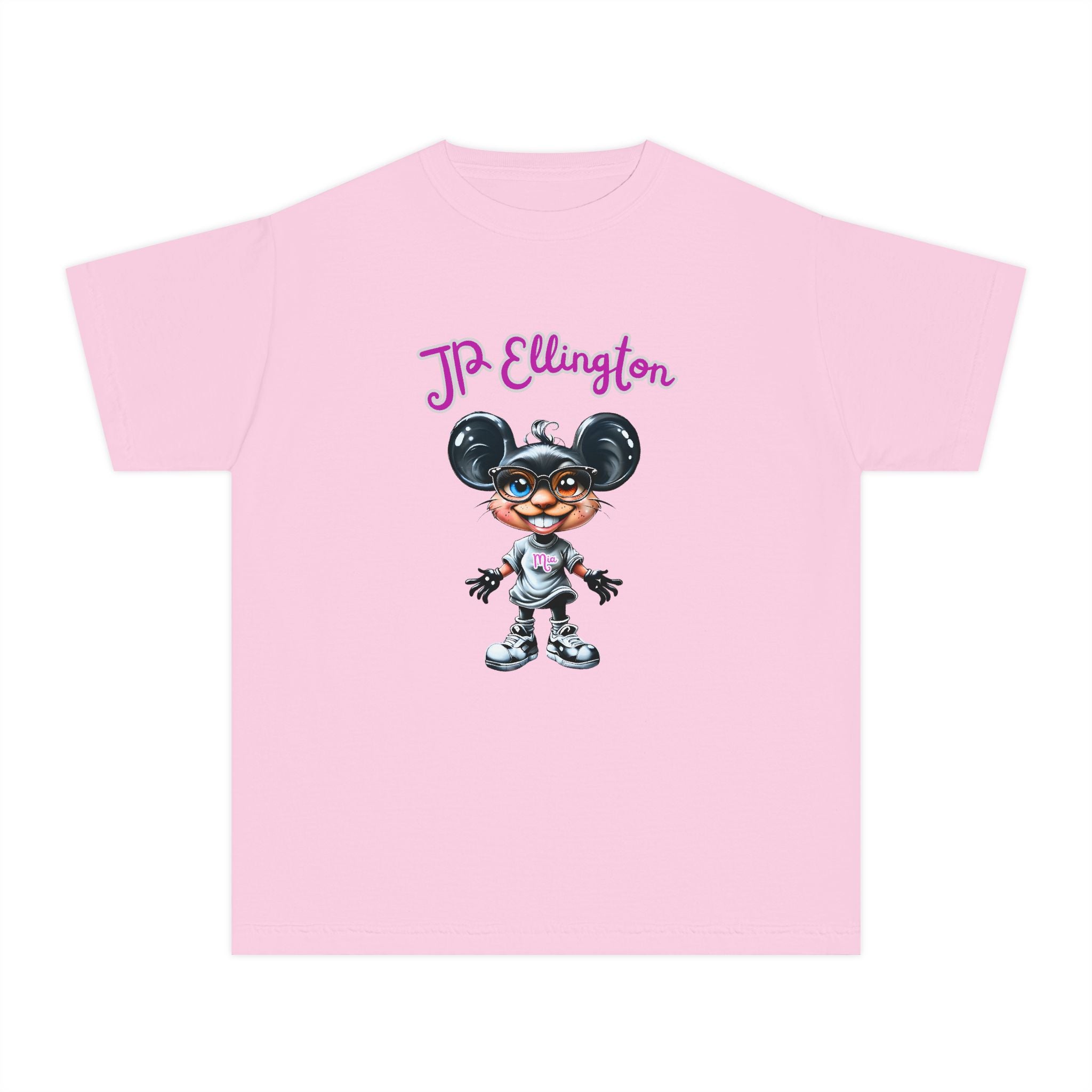 JP Ellington Maus Charakter T-Shirt | Niedliches Cartoon Kinder-Shirt