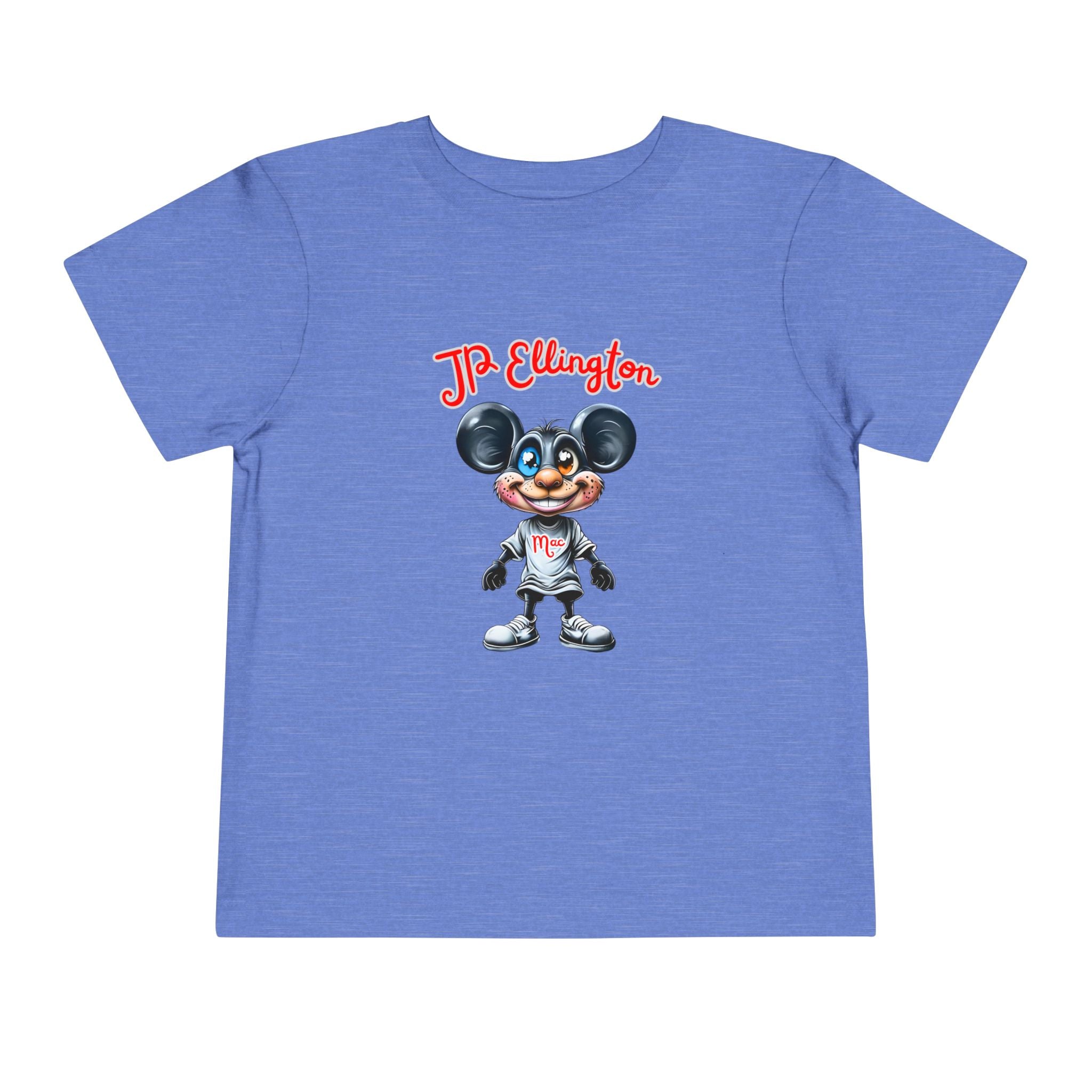 JP Ellington Cartoon Maus Charakter T-Shirt | Maus-Illustration im Vintage-Stil
