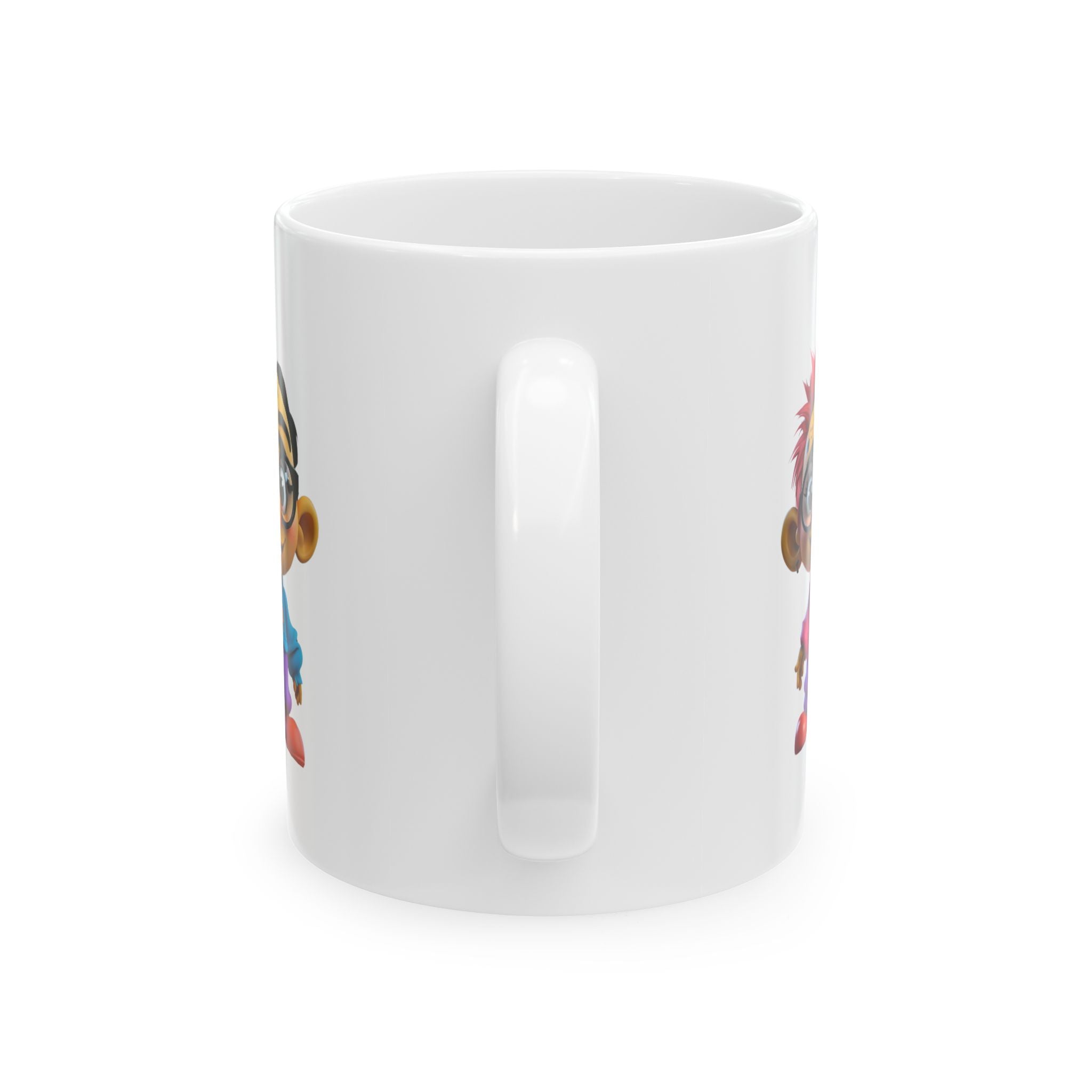 The Martys cartoon characters Mug | personalized family name ceramic mug