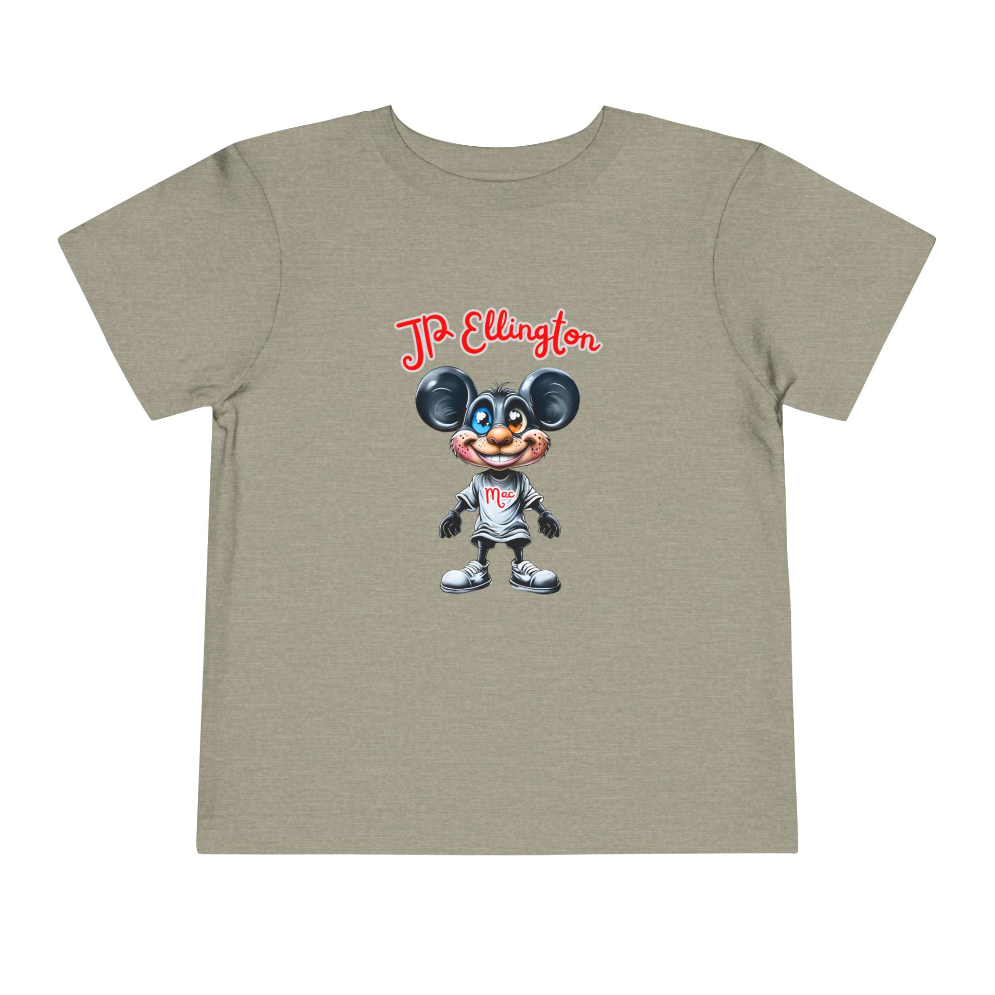 JP Ellington Cartoon Maus Charakter T-Shirt | Maus-Illustration im Vintage-Stil