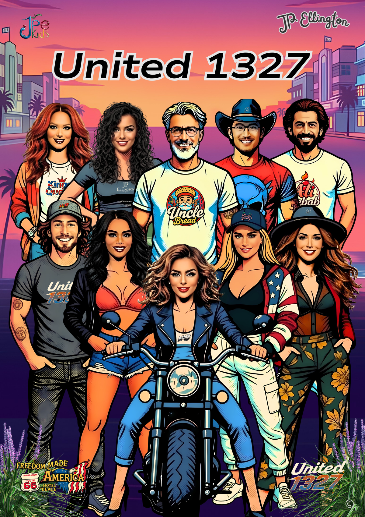 United 1327 — Team Poster 2