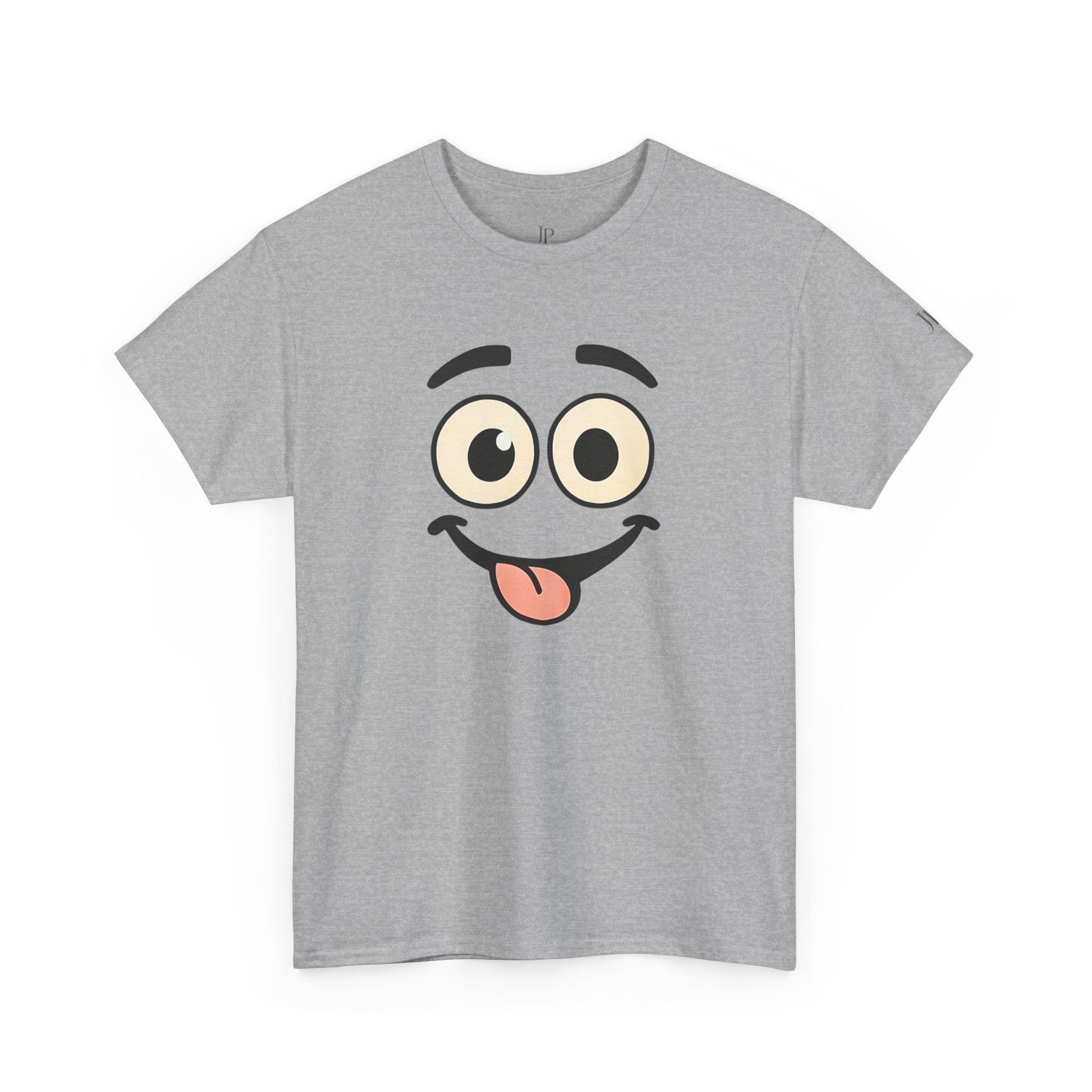 Goofy Smiley Face T-Shirt | Cute Tongue-Out Emoji Tee, JP Ellington Edition