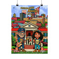 Freedom Made America poster | Matte Vertical Poster, Memphis poster, graceland
