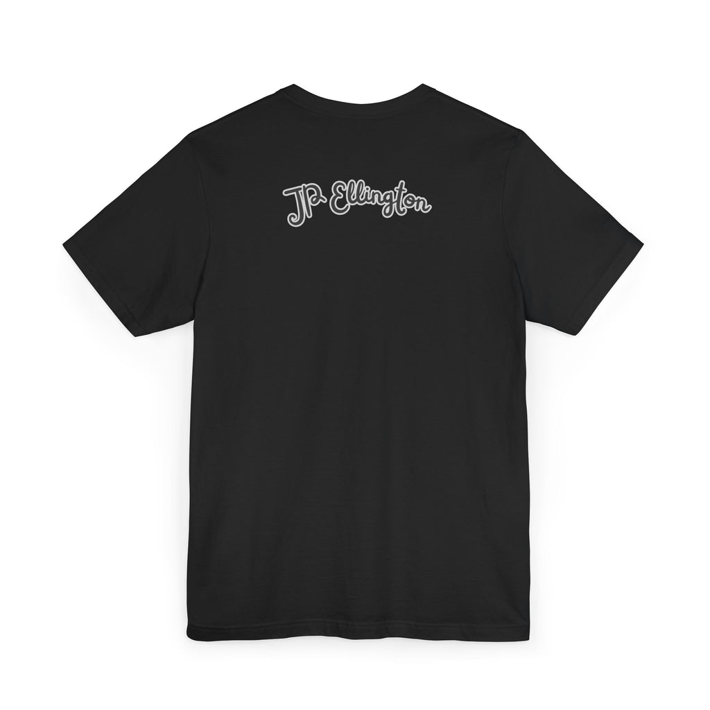 LAS Eyeball Graffiti T-Shirt | Street Art Logo, Red & Blue Graphic, JPE Ellington Edition