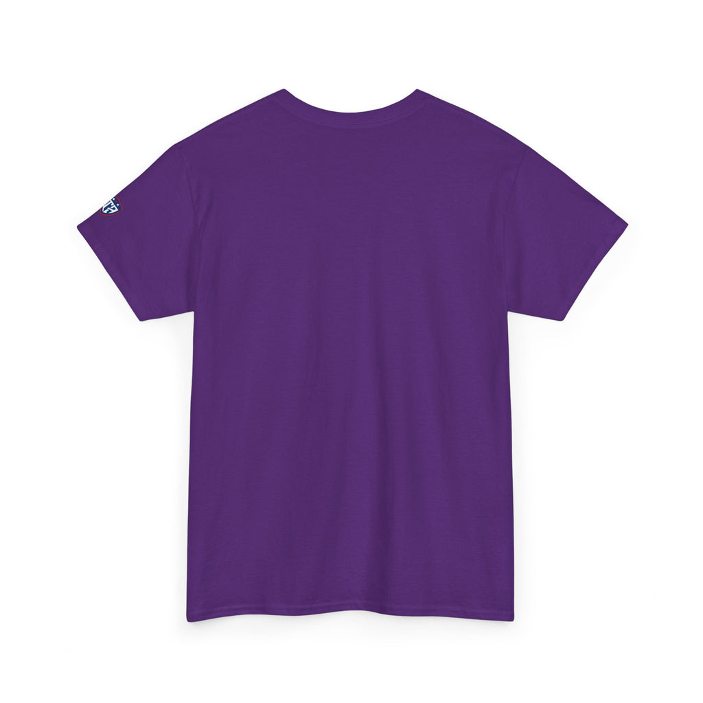 Tough Attack Tee | Sports Slogan, Retro College Lettering, Titan Athletic, JP Ellington