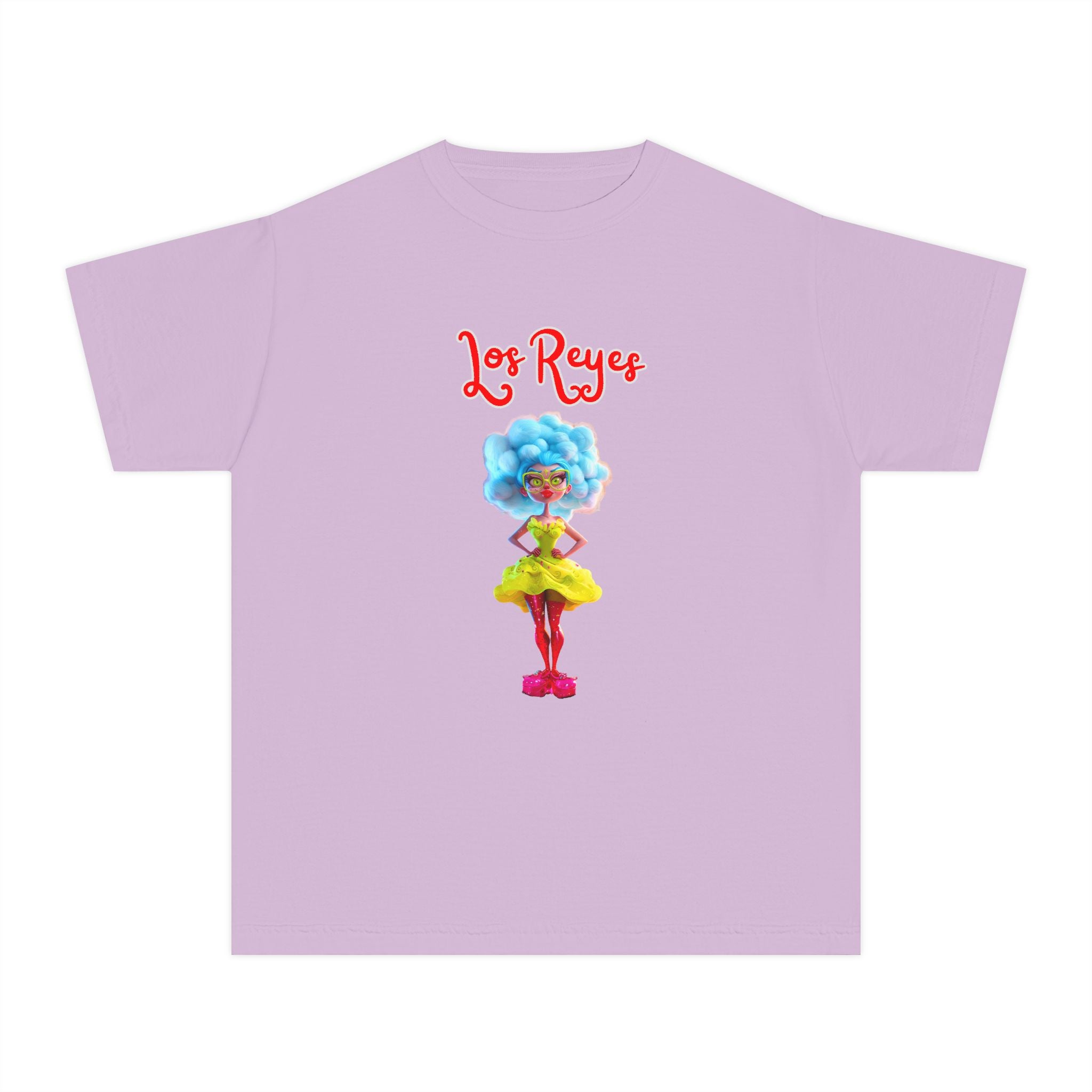 Los Reyes buntes Kinder T-Shirt | Kinder Baumwollshirt von JPE