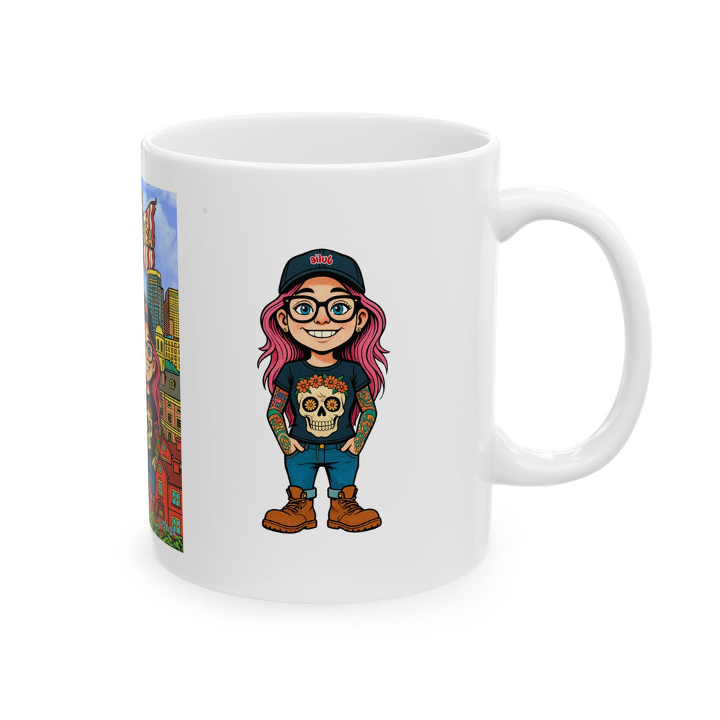 Freedom made America mug | USA Coffee Cup - Bosten coffee mug