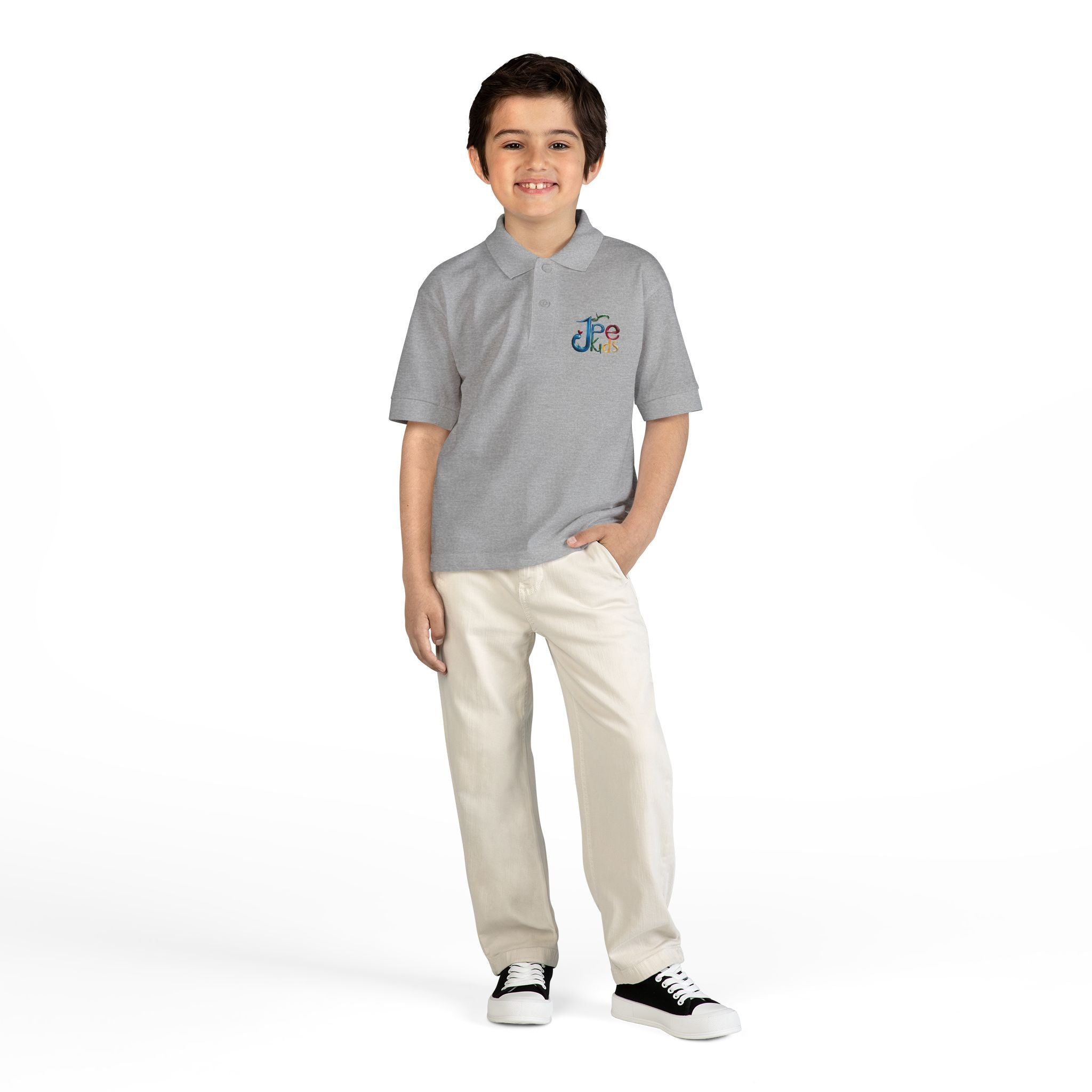 Colorful Kids Polo | Embroidered Hope Logo, JPE Kids