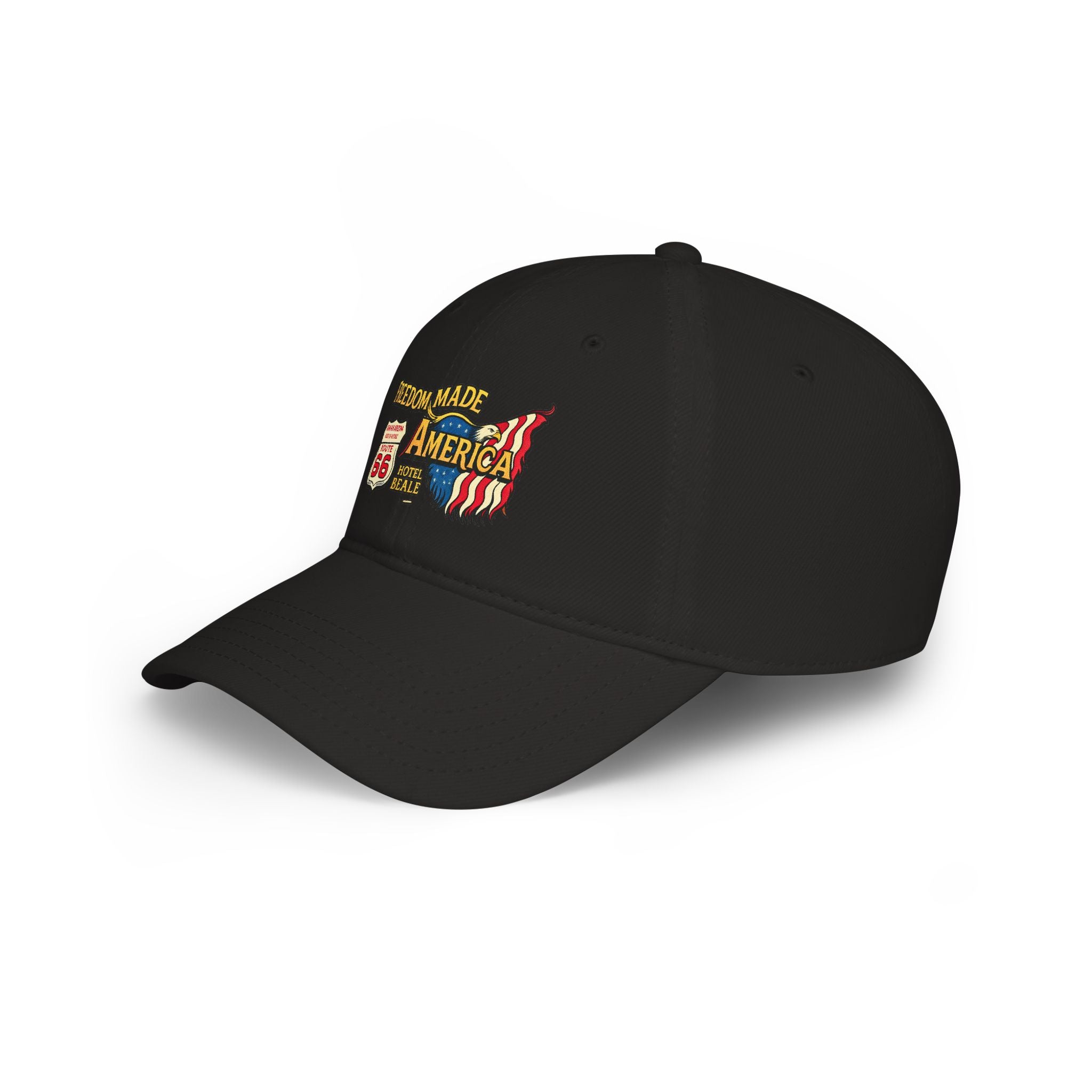 Freedom Made America Route 66 Flag Cap