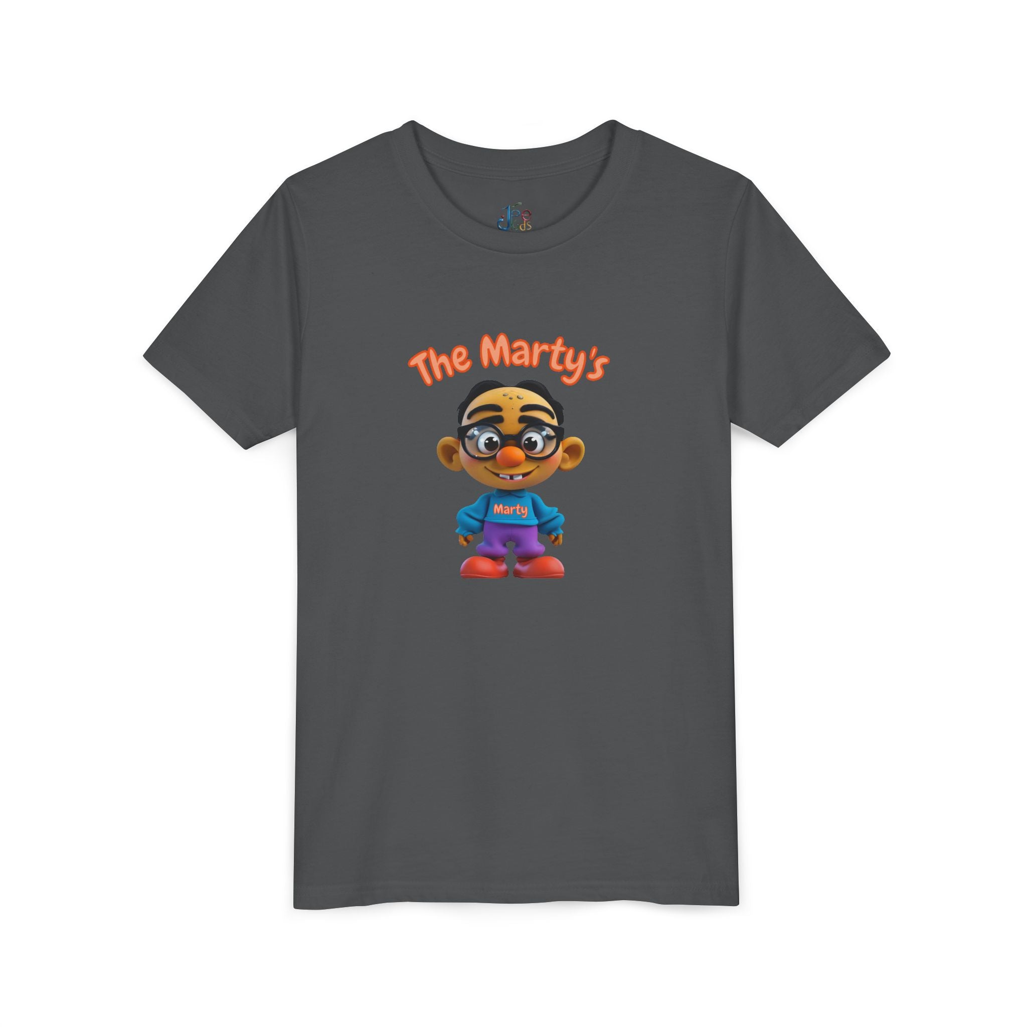 The Marty's Kid Character T-Shirt | Youth Tee, Cartoon Boy Design