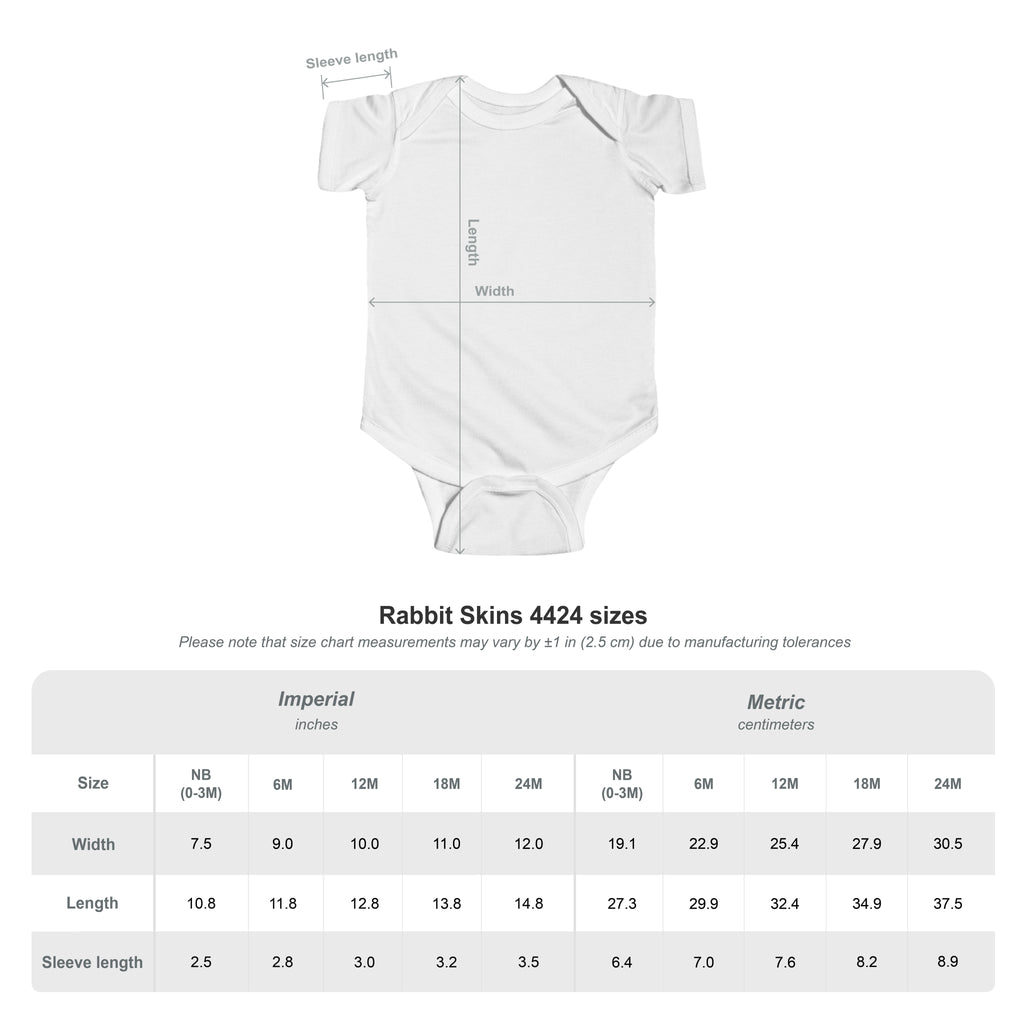 Colorful JPE Kids Logo Bodysuit | Infant Onesie